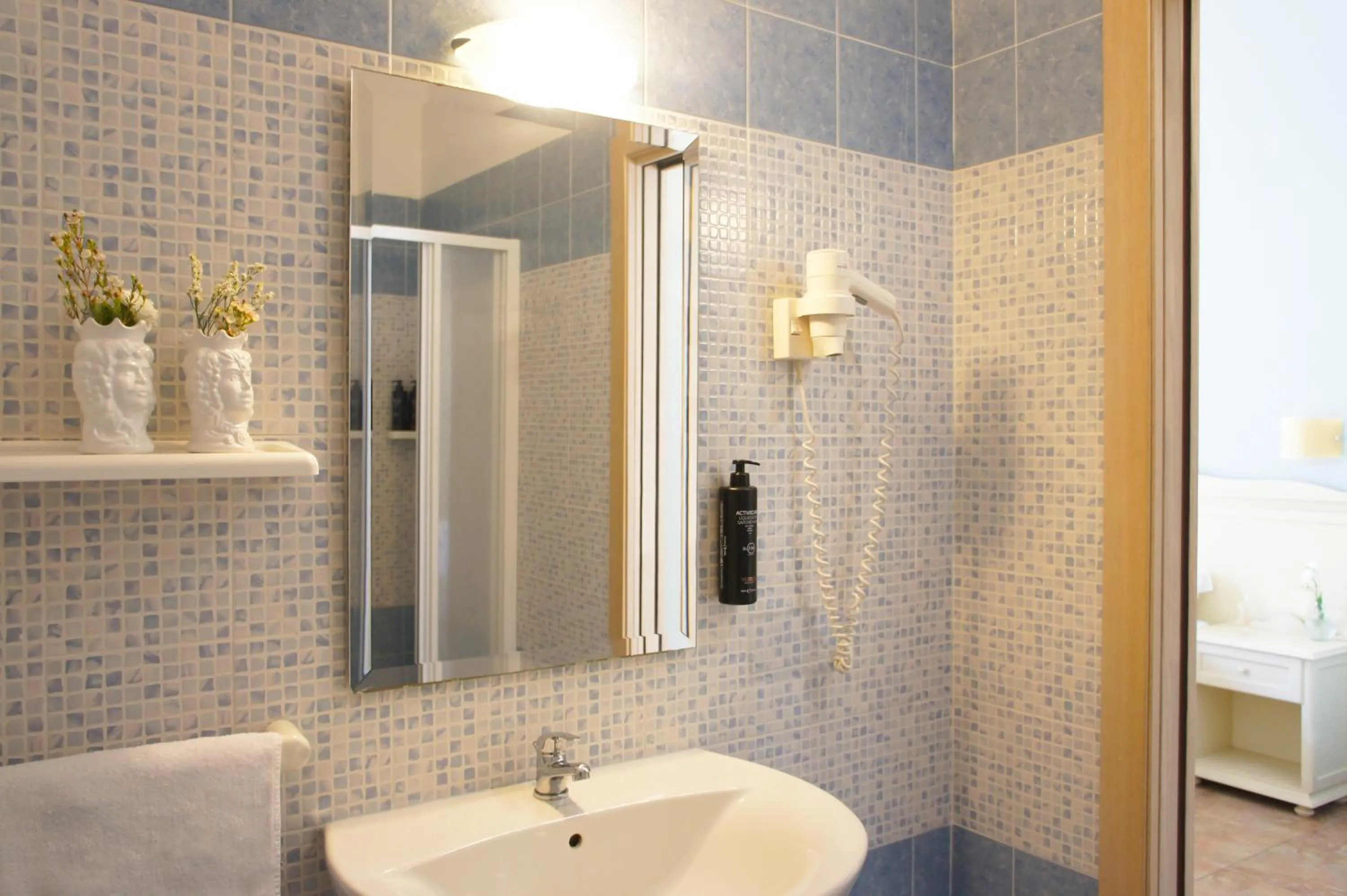 Shower in Hotel le Muse