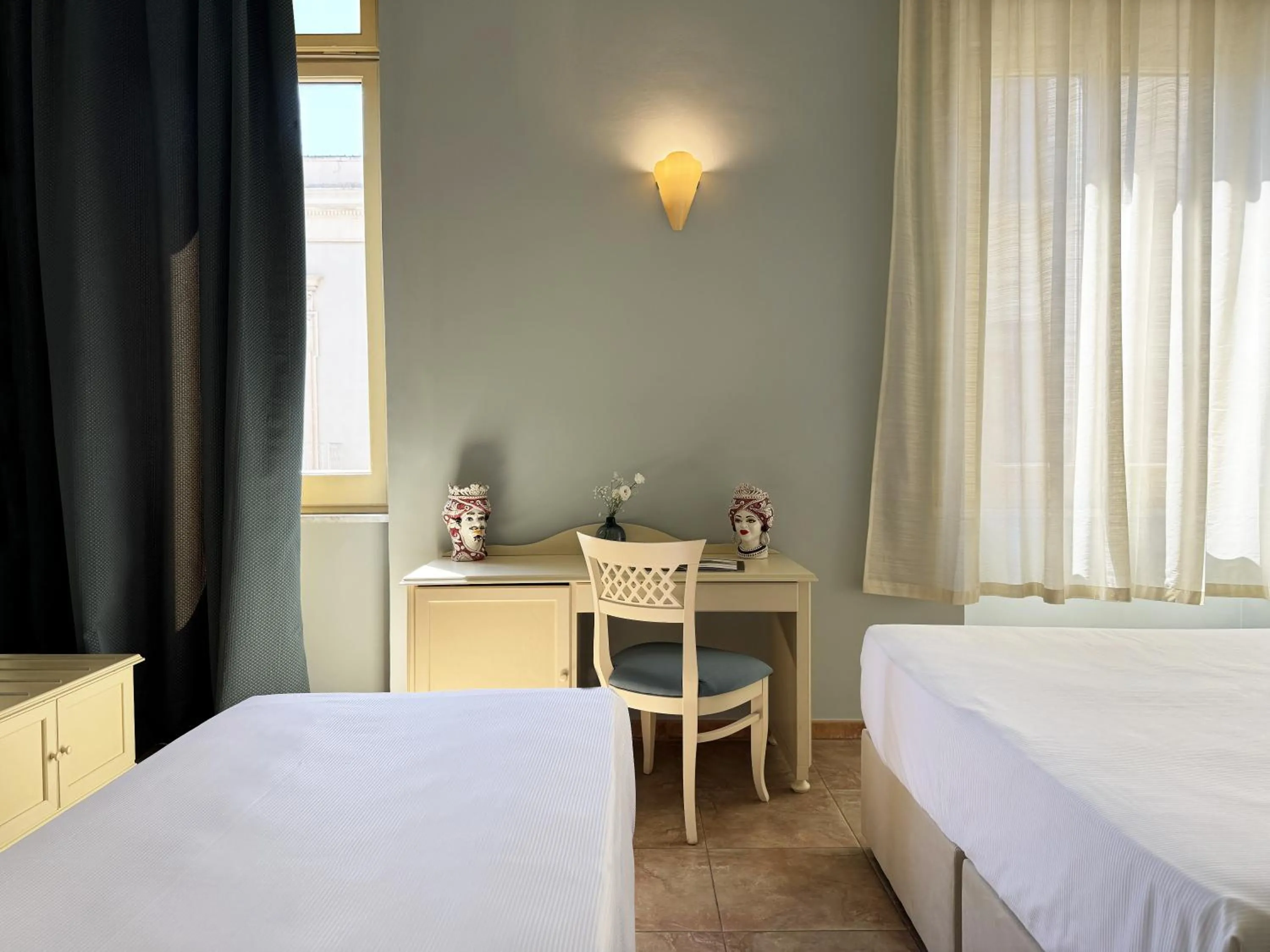 Bed in Hotel le Muse