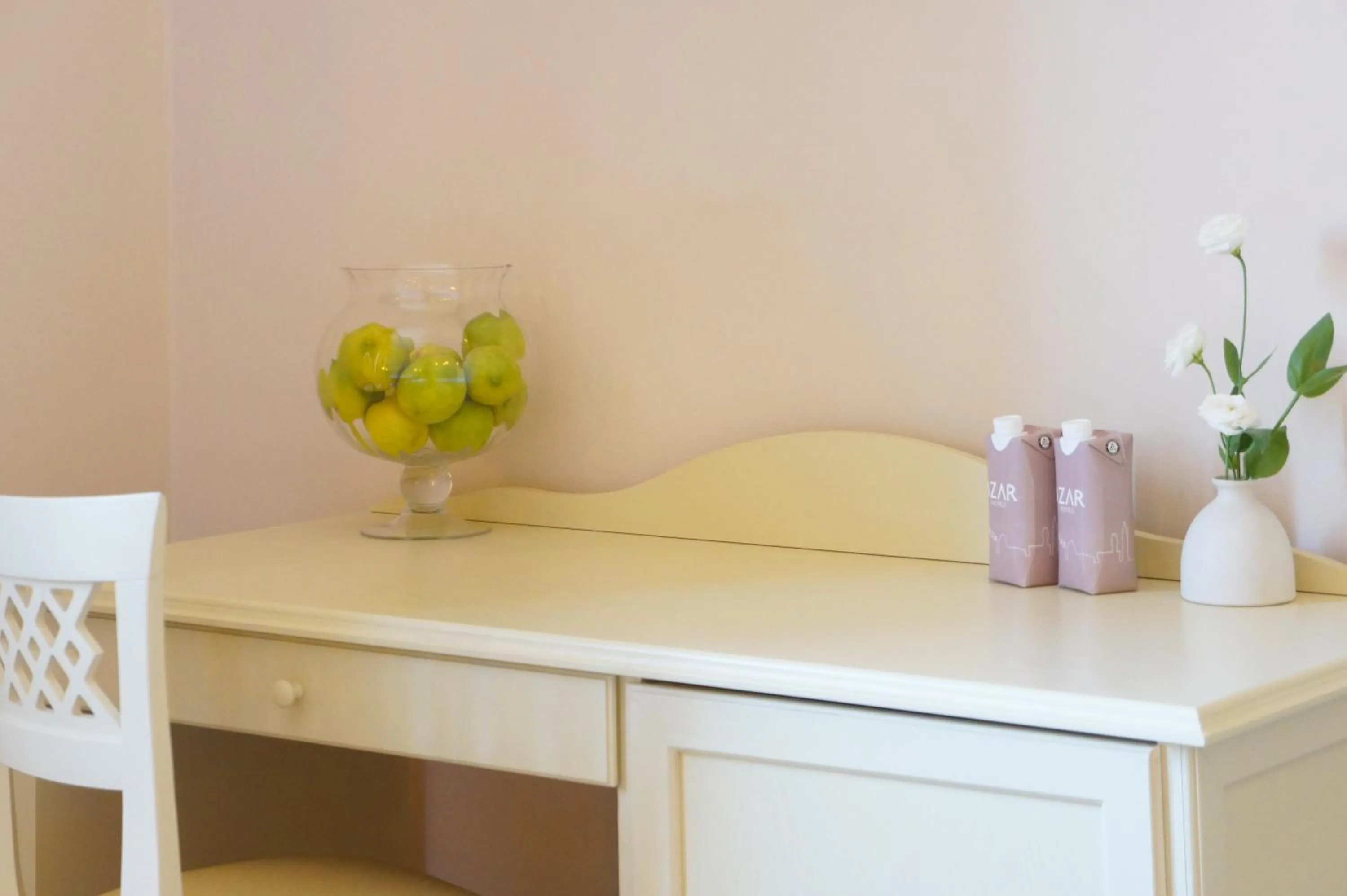 Decorative detail in Hotel le Muse