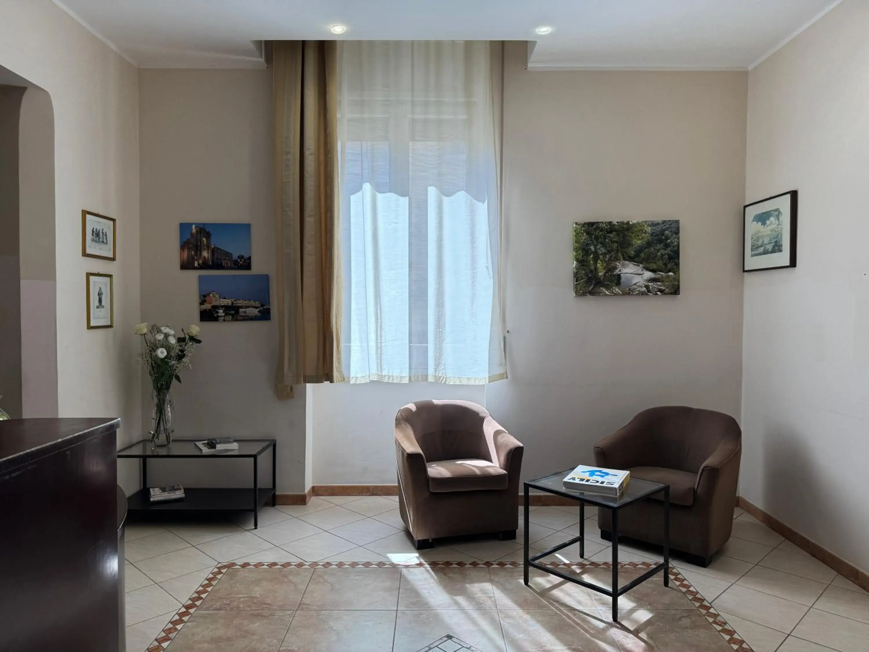 Lobby or reception in Hotel le Muse Lobby or reception in Hotel le Muse