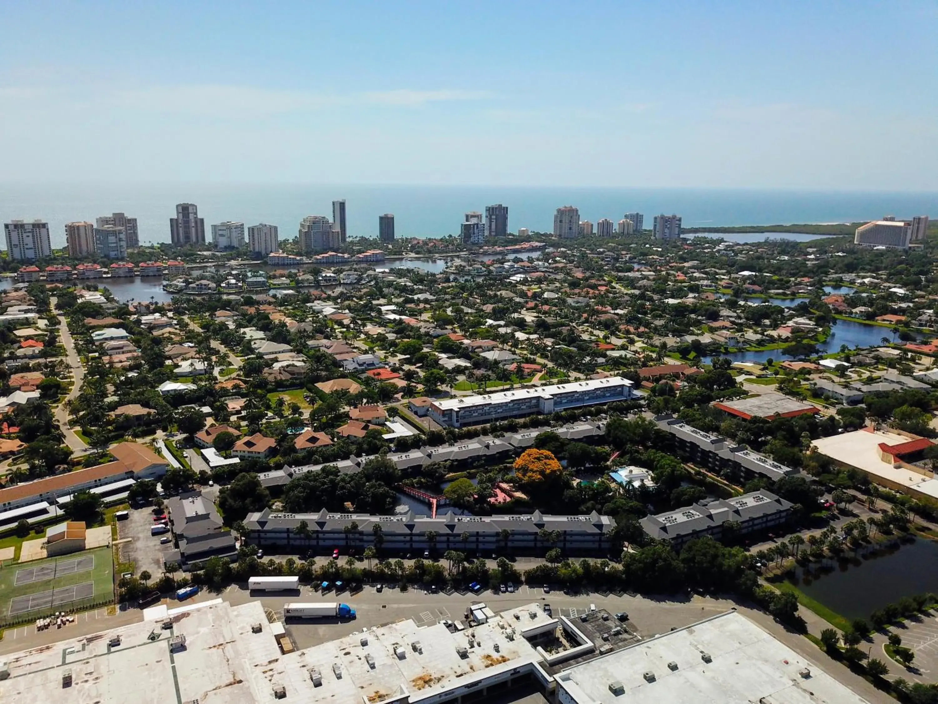 Bird's eye view in Park Shore Resort Bird's eye view in Park Shore Resort