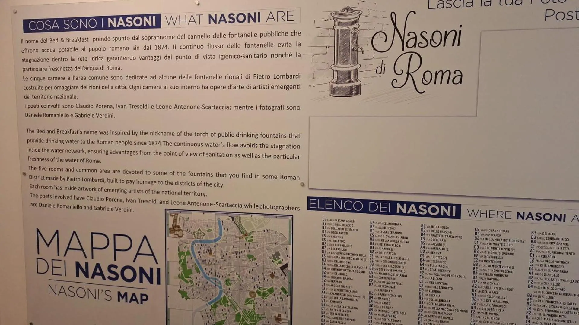 NASONI DI ROMA (VICINISSIMO BASILICA SAN GIOVANNI IN LATERANO)