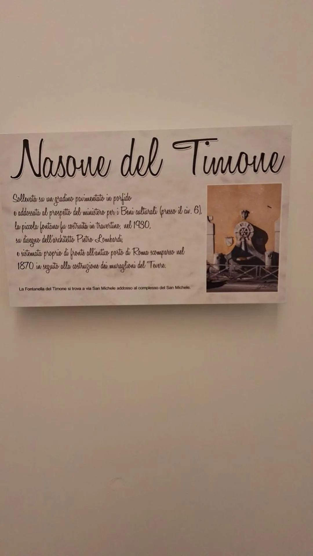 NASONI DI ROMA (VICINISSIMO BASILICA SAN GIOVANNI IN LATERANO)