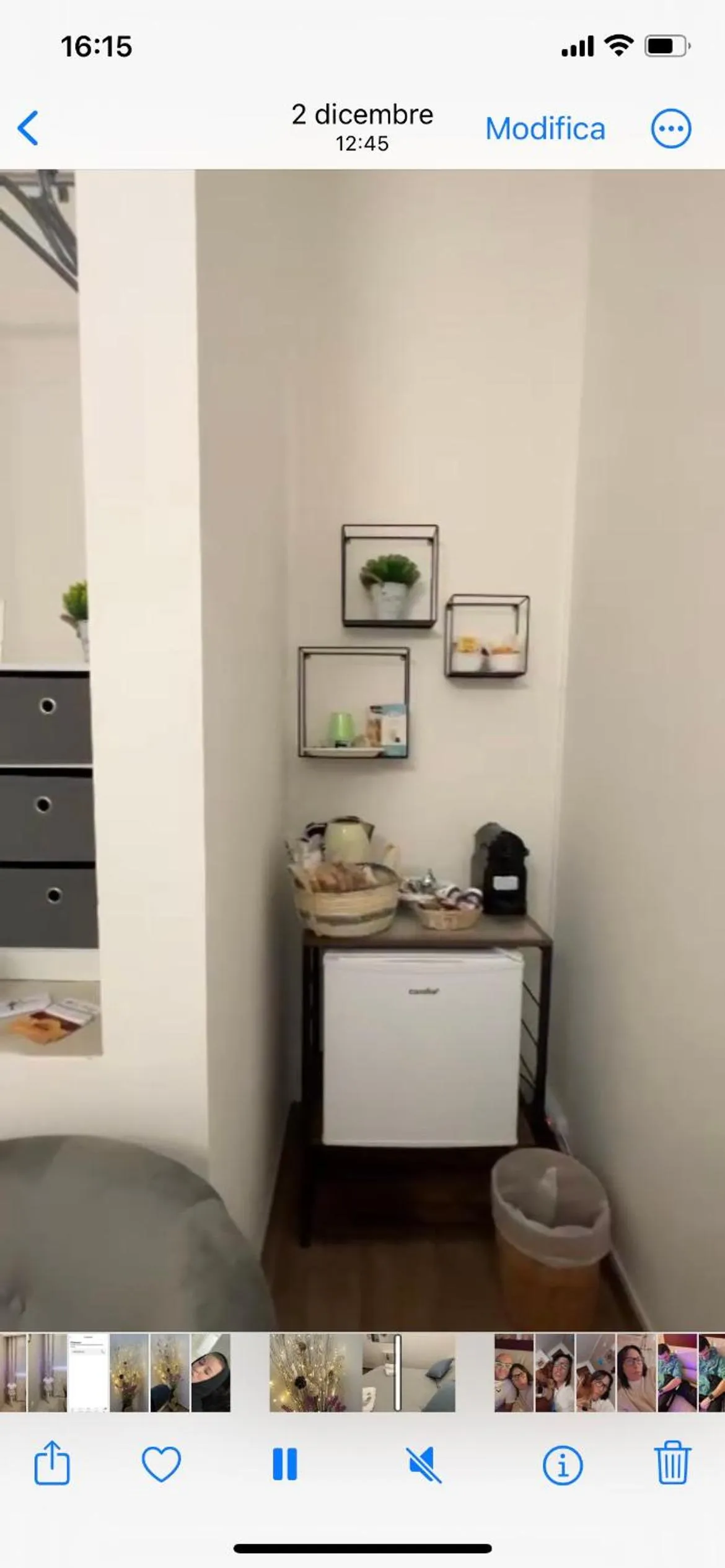 Bathroom in B&B La Fortezza