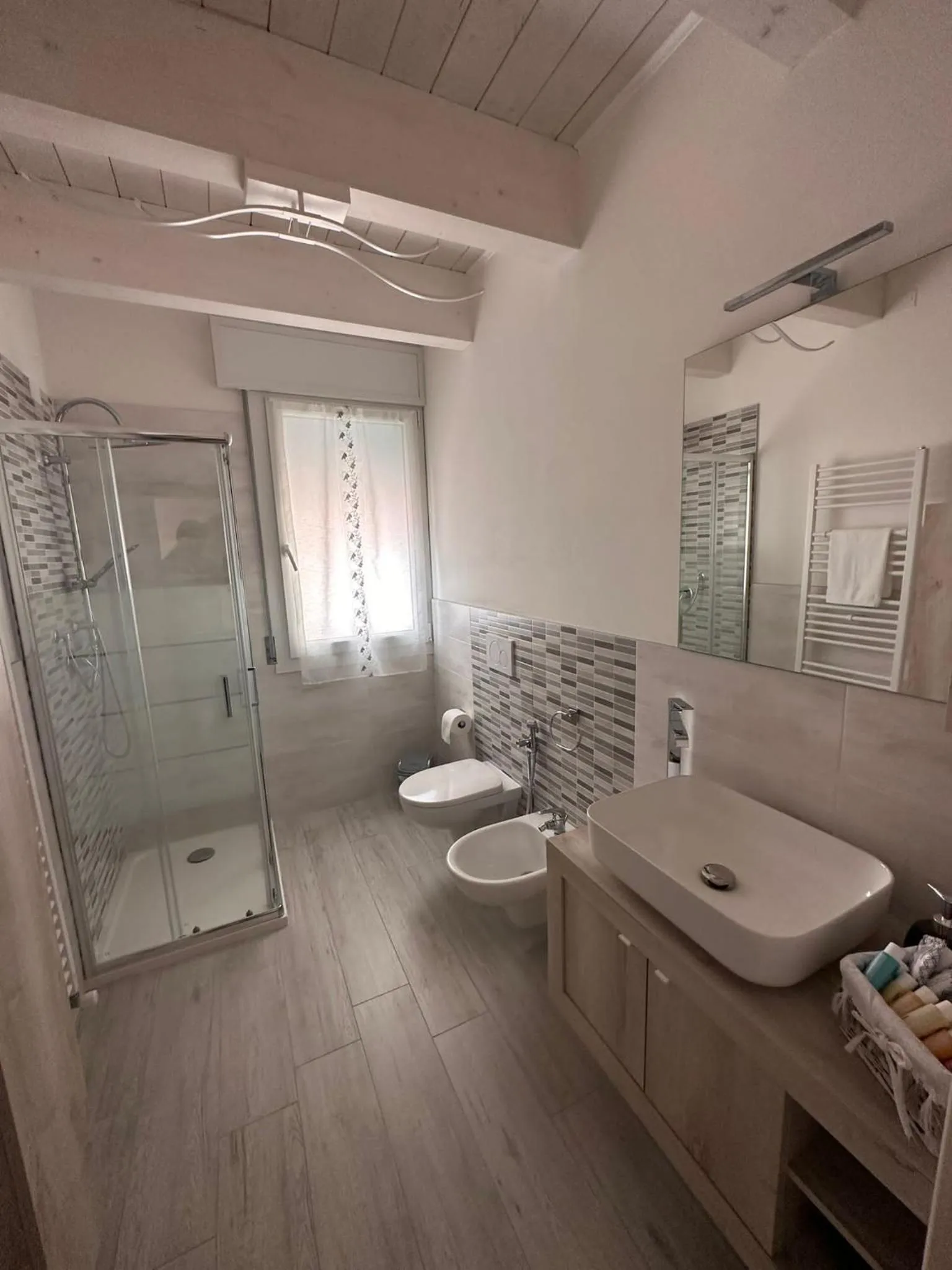 Bathroom in B&B La Fortezza