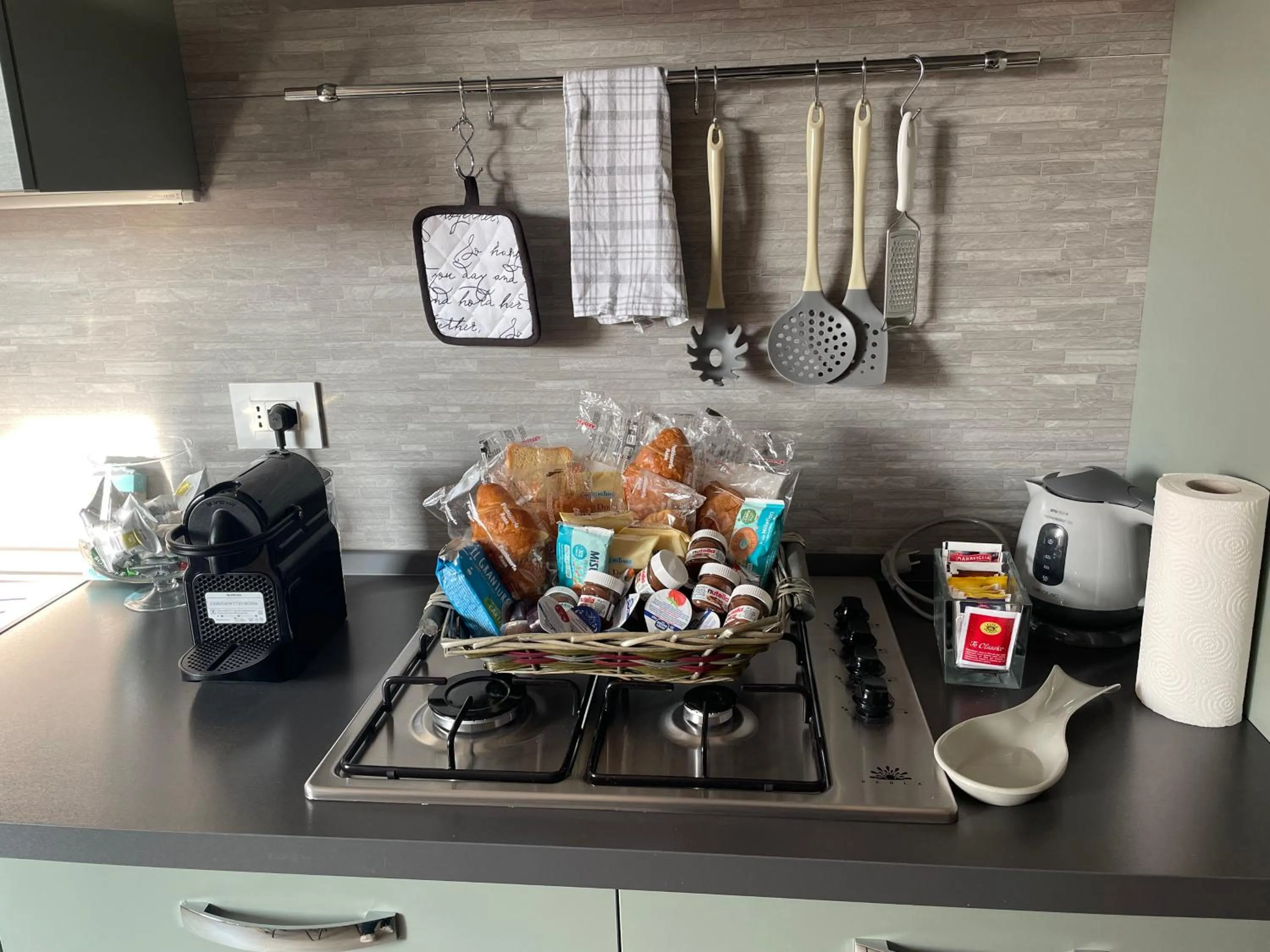 Kitchen/Kitchenette in B&B La Fortezza