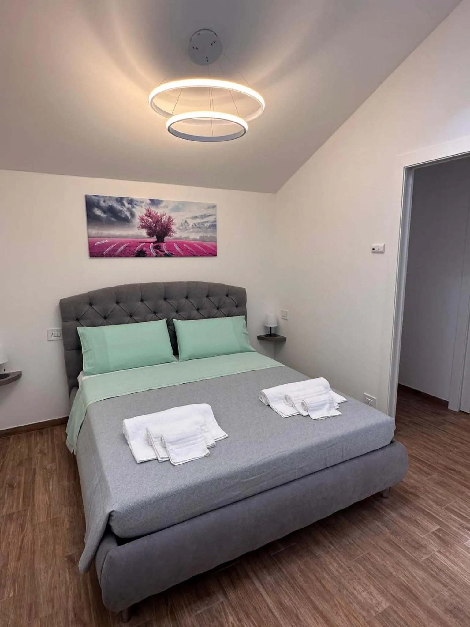 Bed in B&B La Fortezza