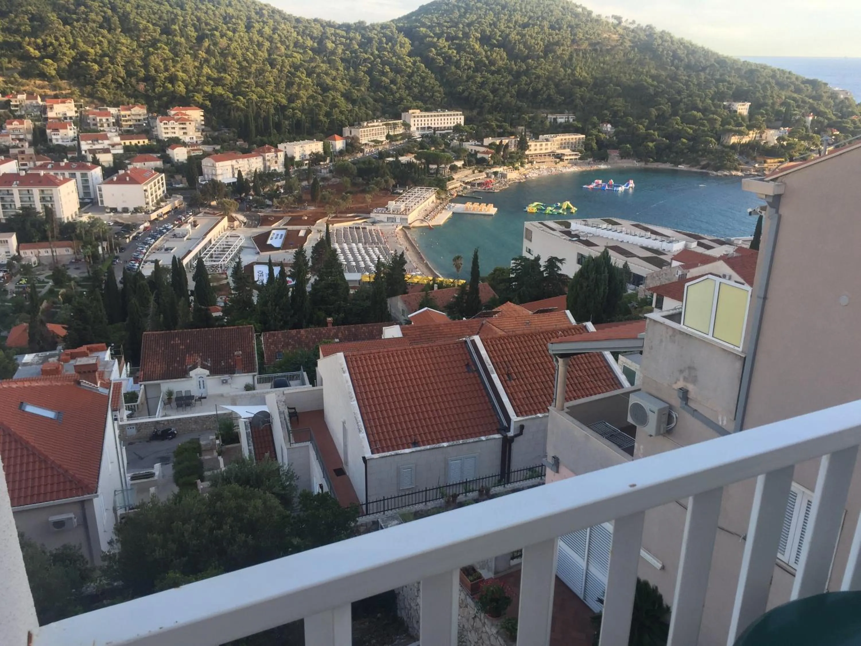 City view in Apartments Roko