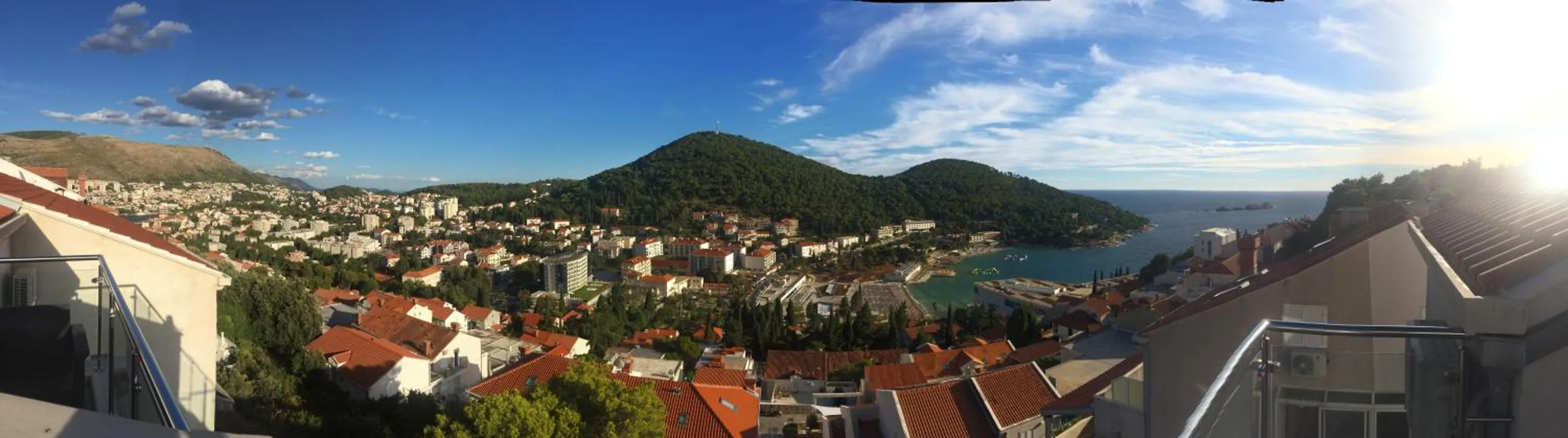 City view in Apartments Roko