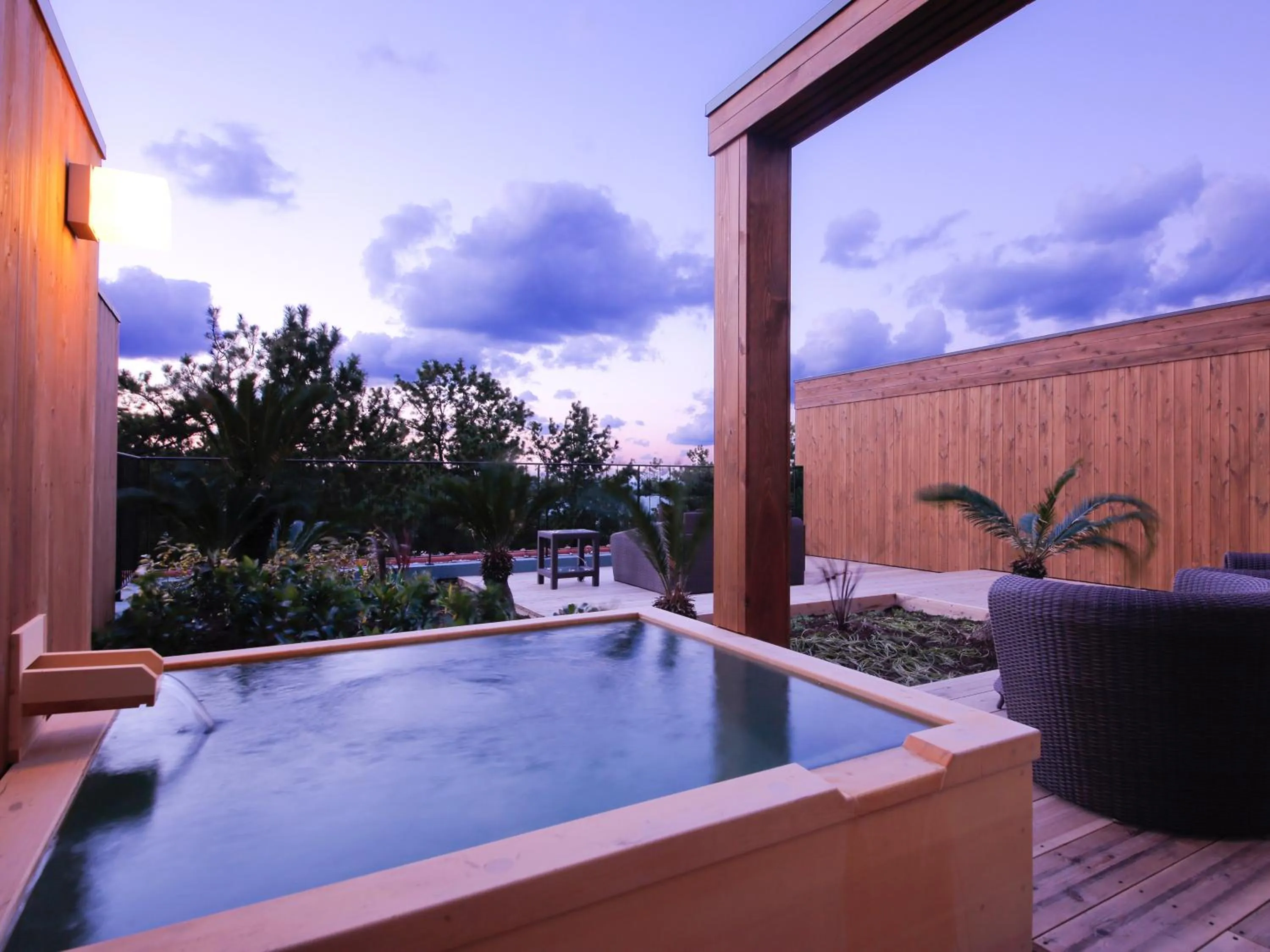 Open Air Bath in Awaji Hamarikyu