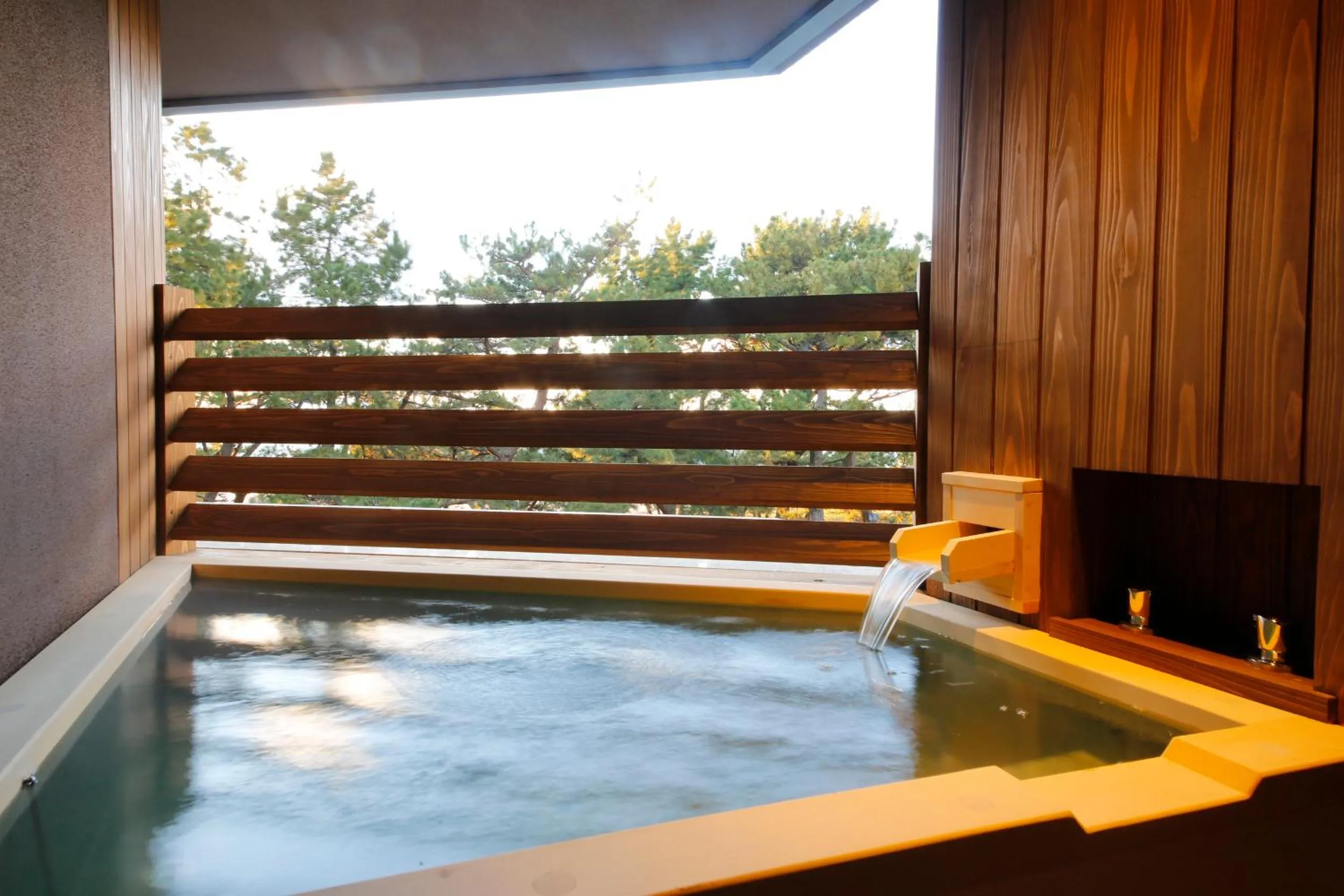 Hot Spring Bath in Awaji Hamarikyu