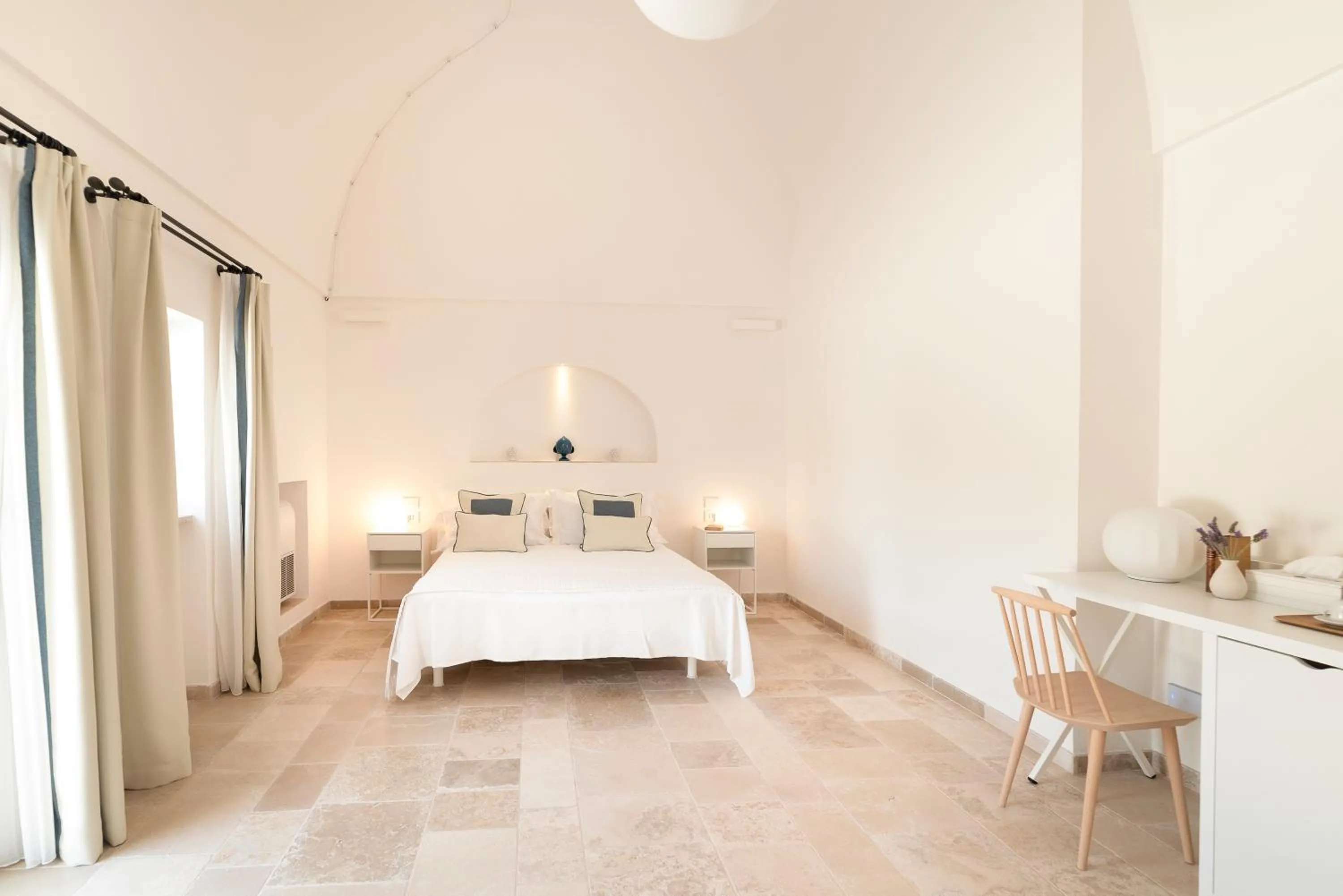 Bedroom, Bed in Masseria San Nicola Savelletri - B&B