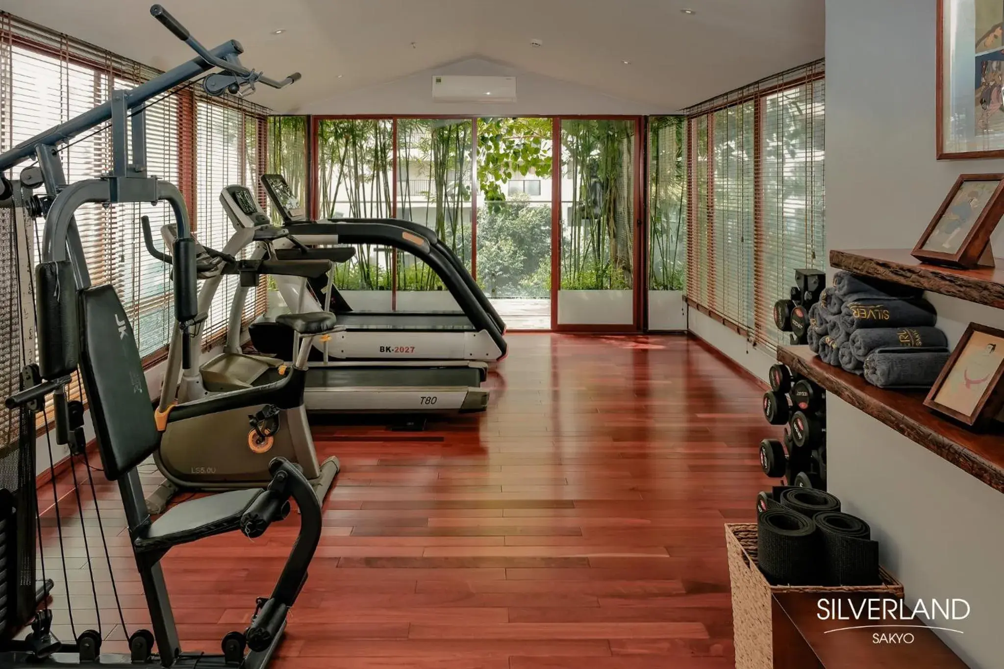 Fitness centre/facilities in Silverland Sakyo Hotel Fitness centre/facilities in Silverland Sakyo Hotel