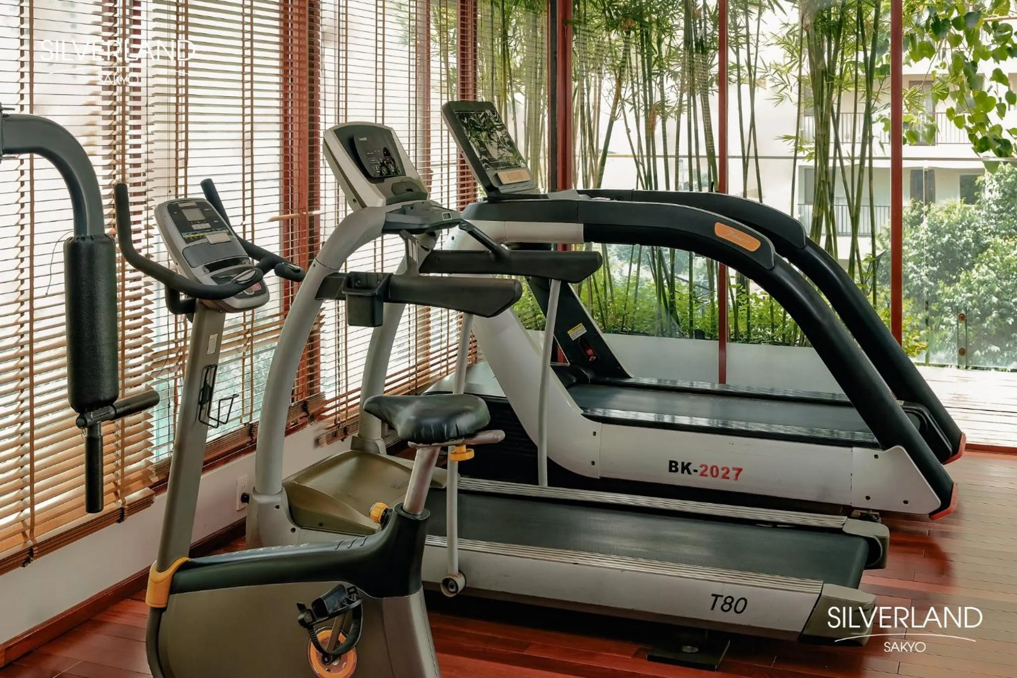 Fitness centre/facilities in Silverland Sakyo Hotel