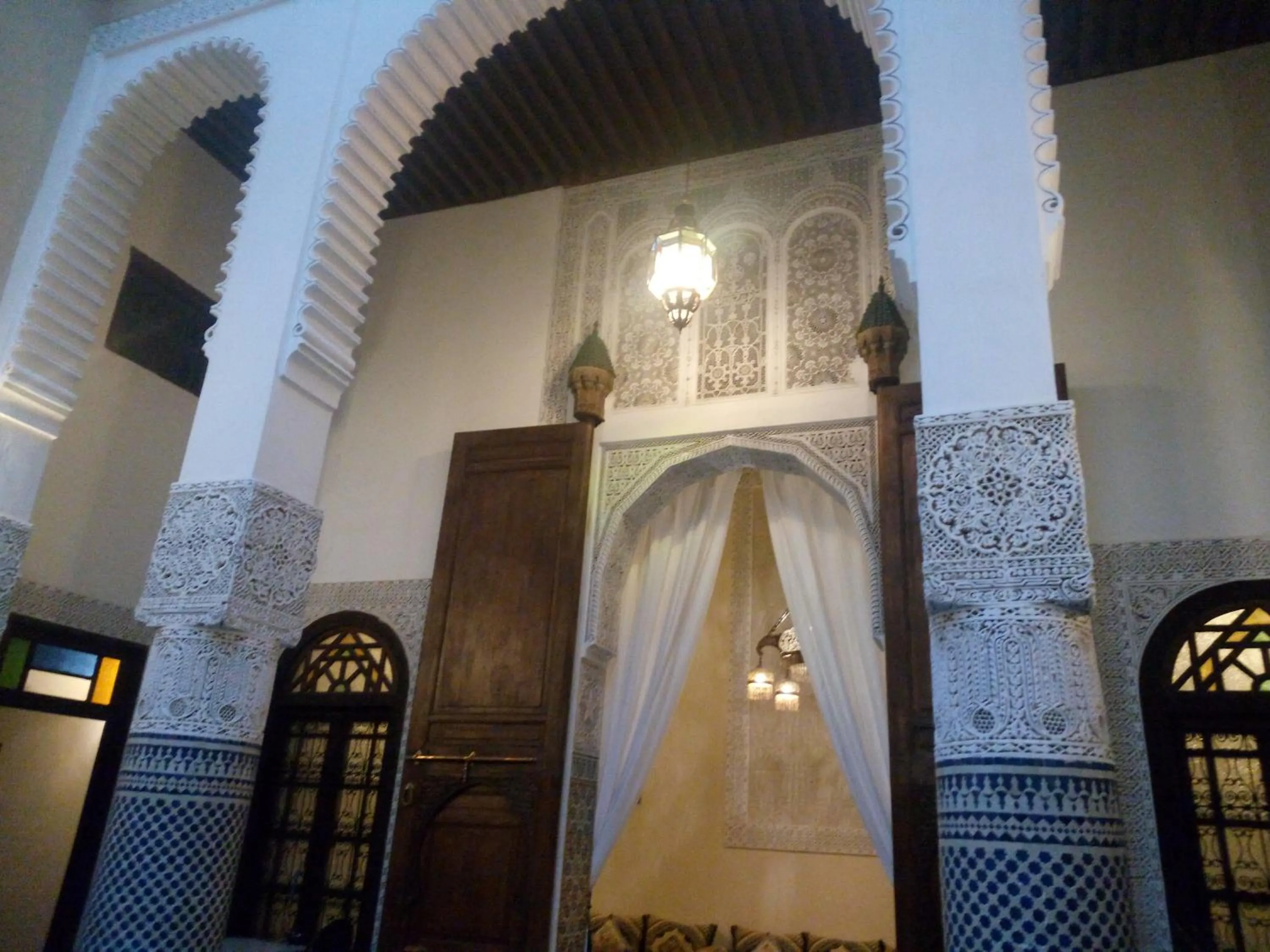 Decorative detail in Riad Letchina