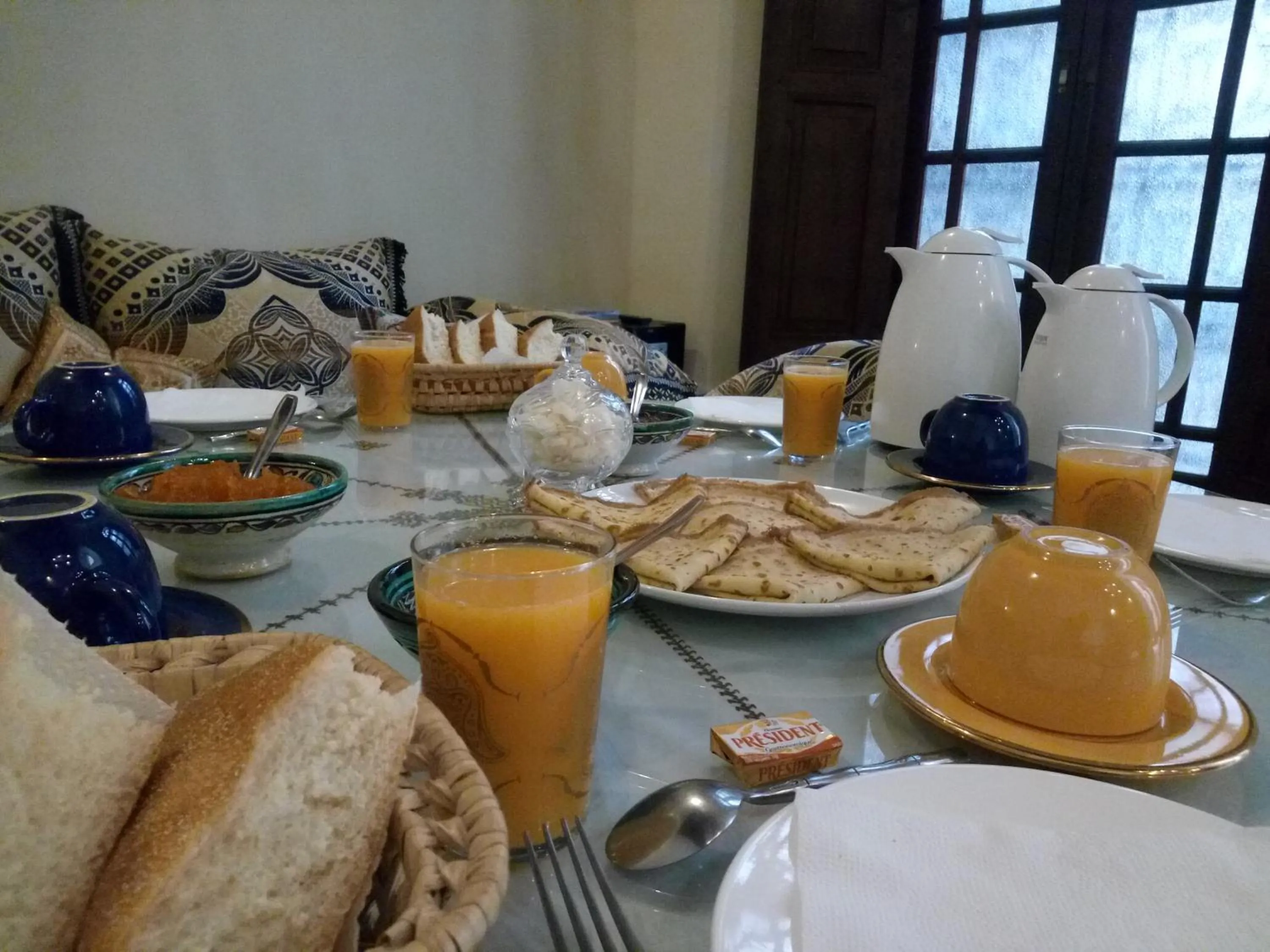 Breakfast in Riad Letchina