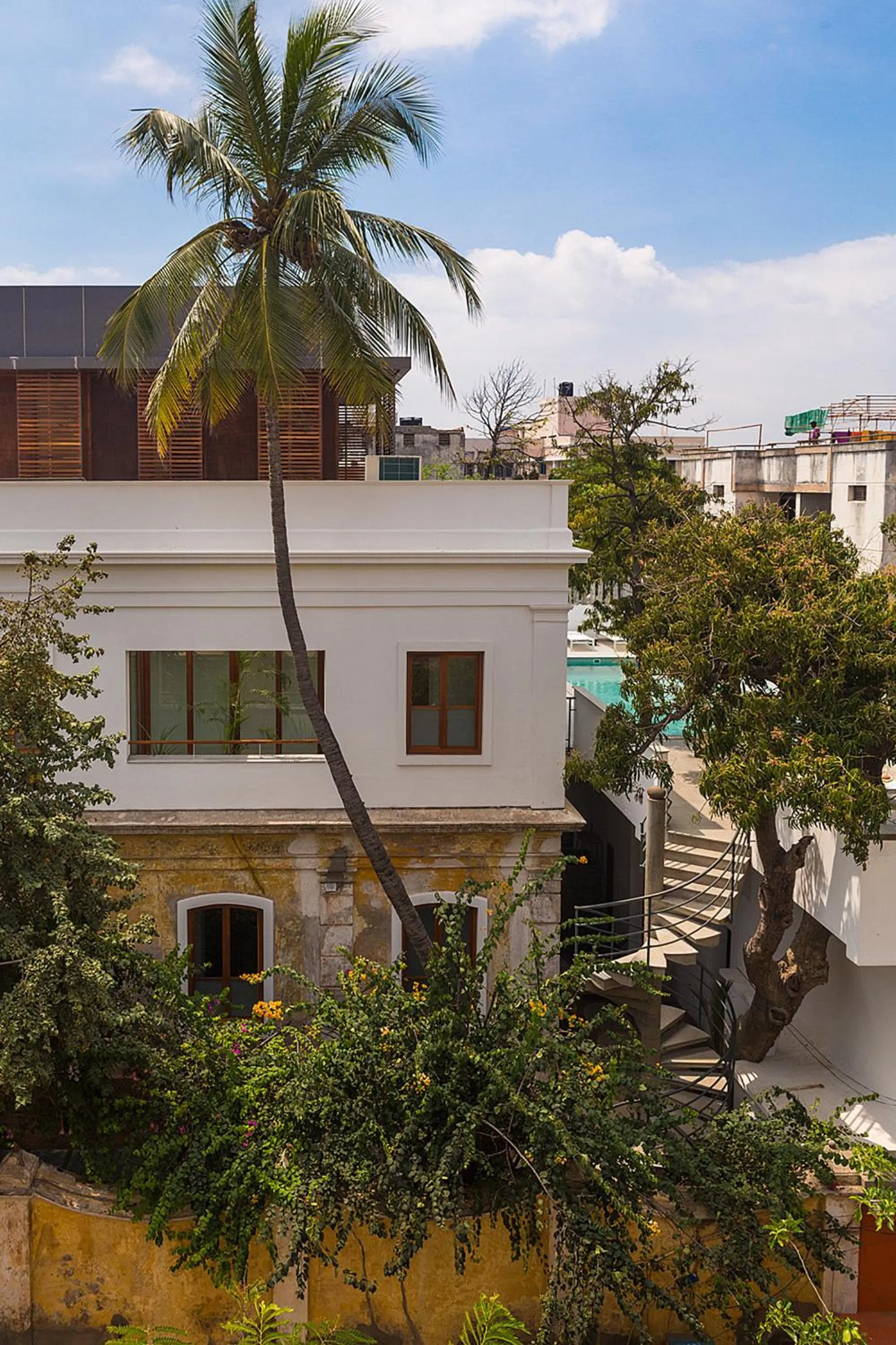 Facade/entrance in La Villa