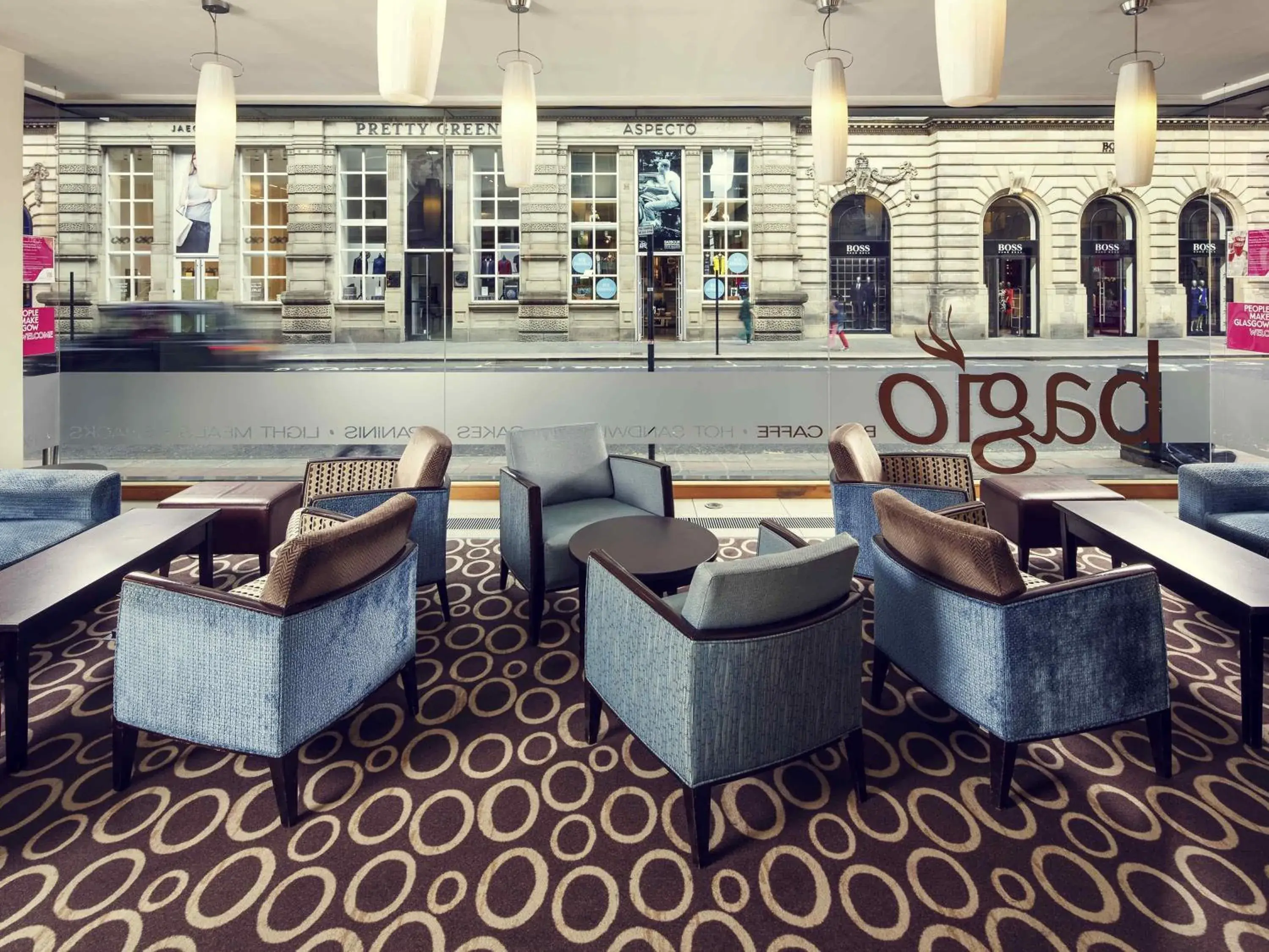 Lounge or bar in Mercure Glasgow City Hotel Lounge or bar in Mercure Glasgow City Hotel