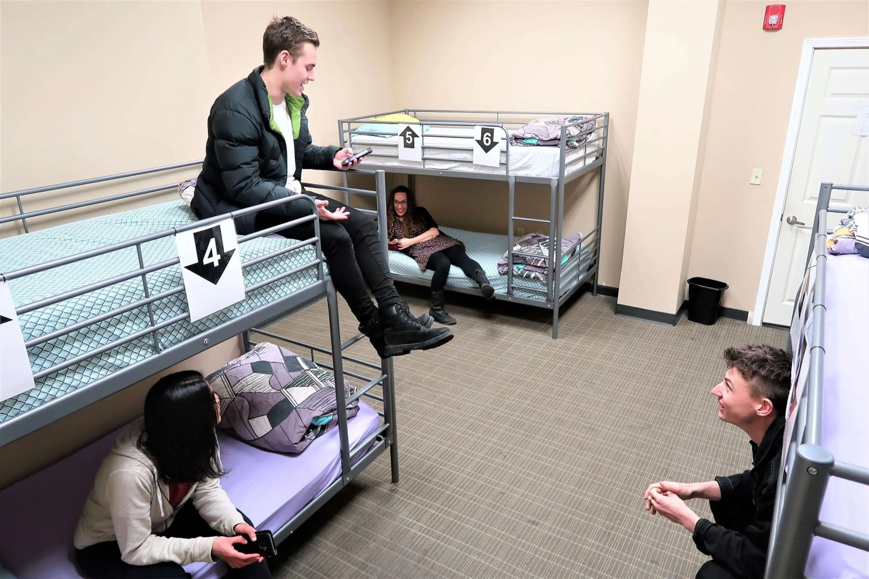 Bed in City House New Orleans Samesun