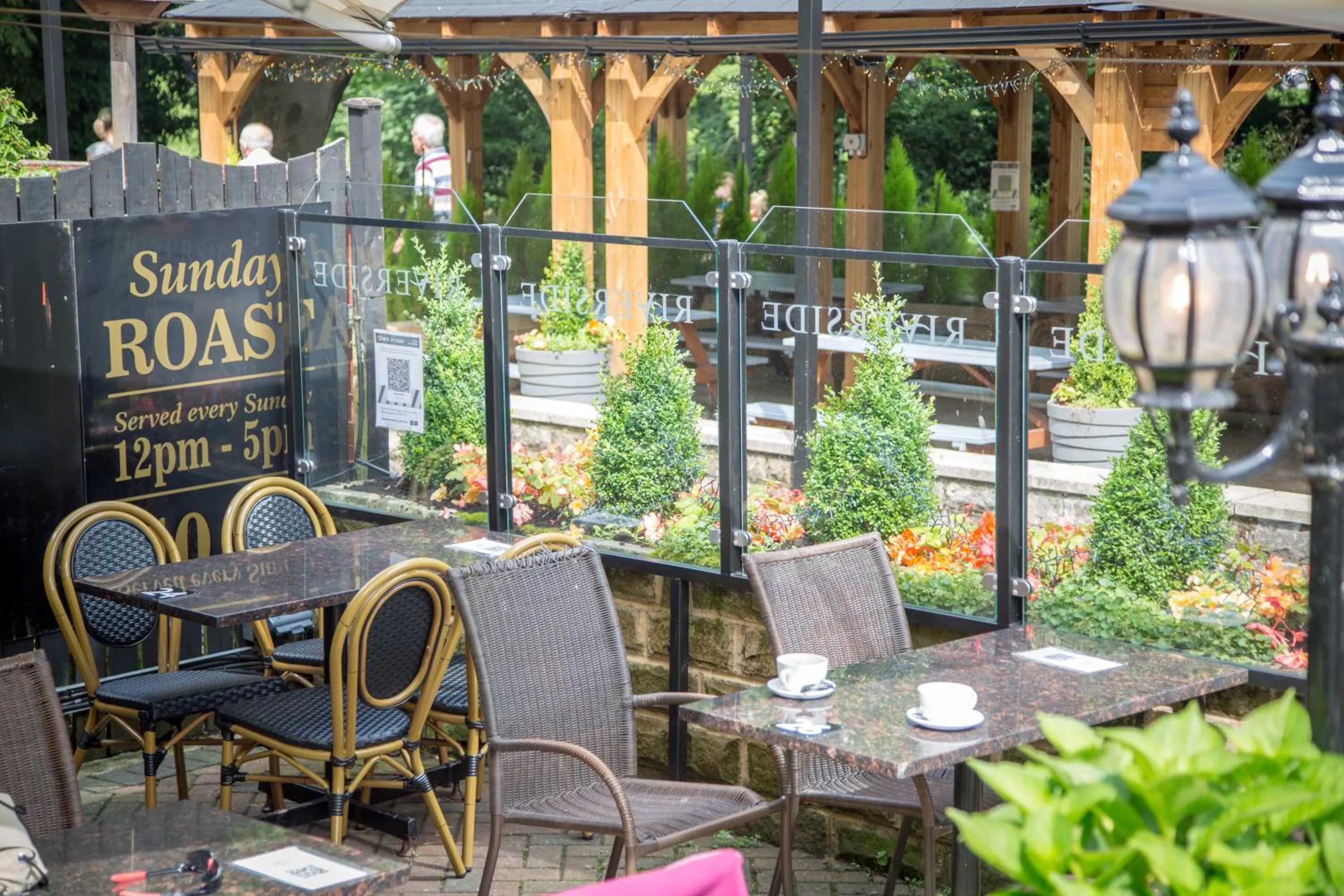 Restaurant/places to eat in Ilkley Riverside Hotel