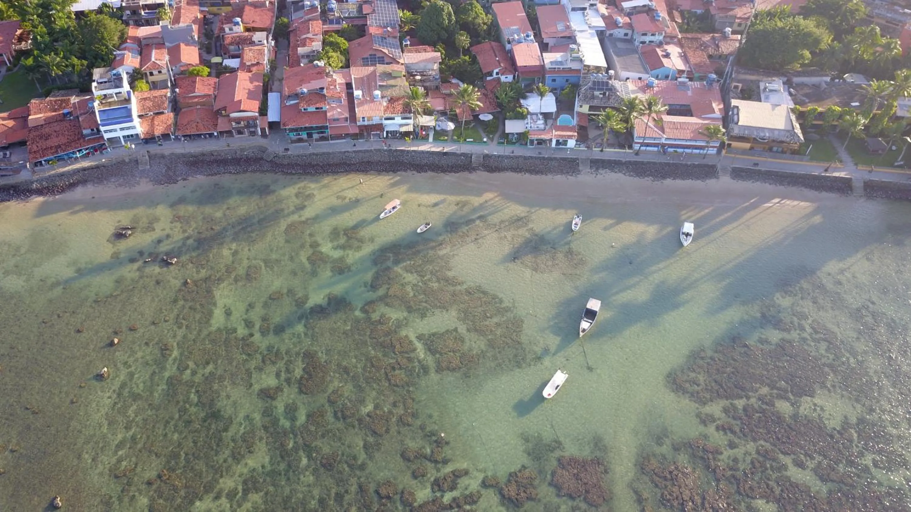 Bird's eye view in Morro de São Paulo Hospedagens