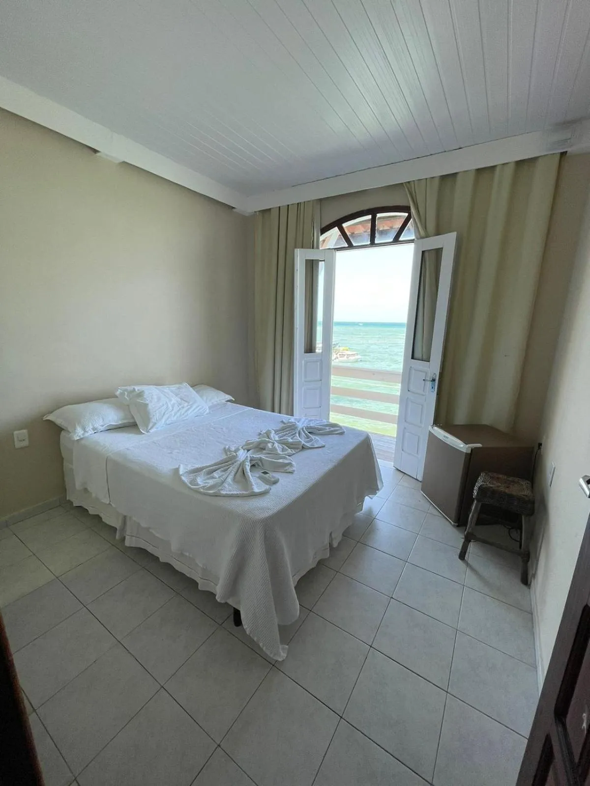 Bed in Morro de São Paulo Hospedagens