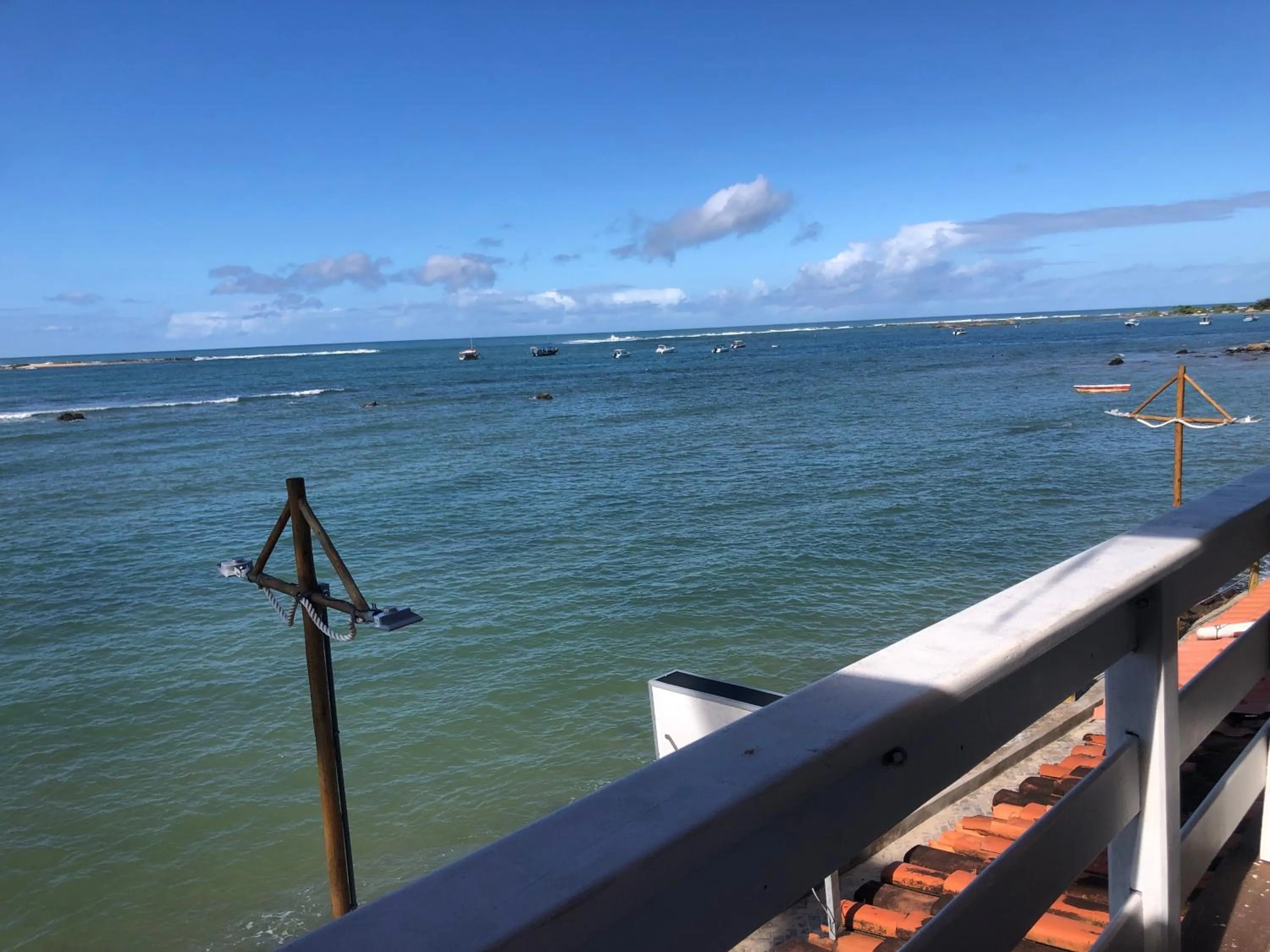 Sea view in Morro de São Paulo Hospedagens