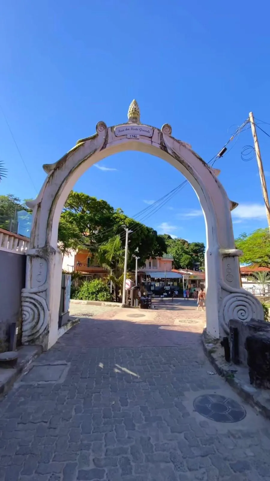 Nearby landmark in Morro de São Paulo Hospedagens