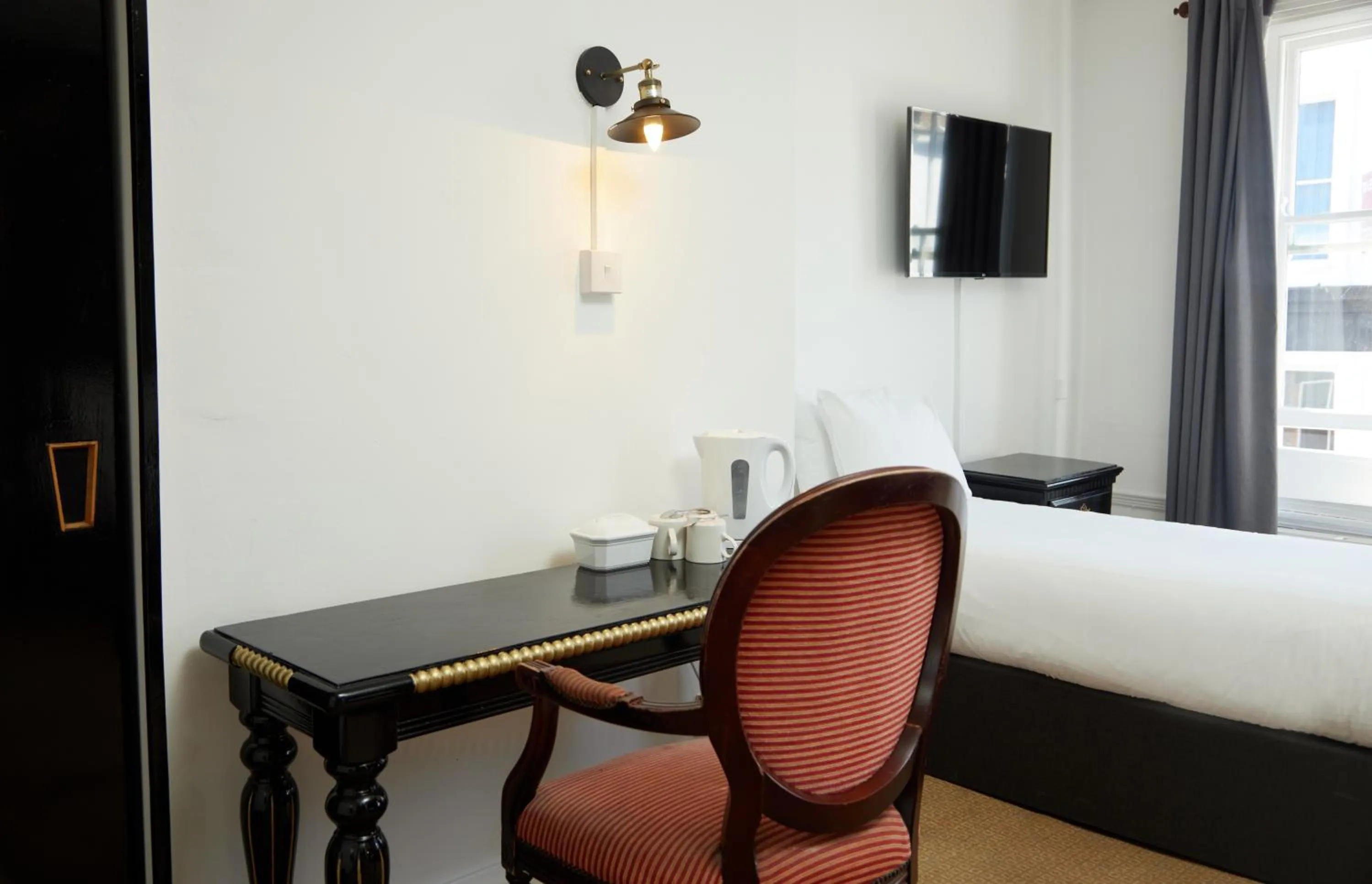 Seating area, Bed in Bear Hotel by Greene King Inns