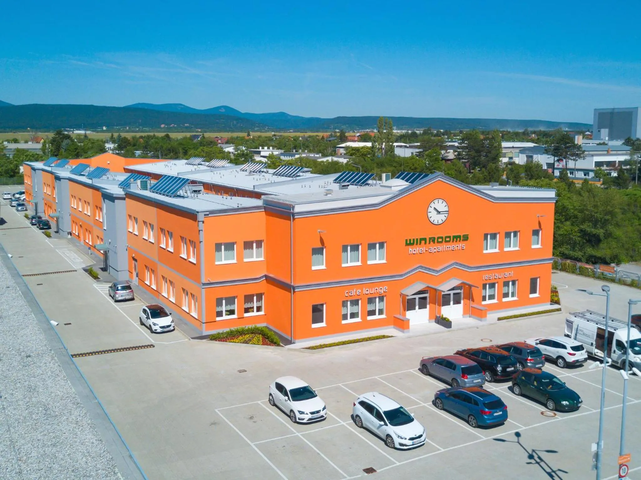 Bird's eye view in WinRooms "hotel&apartments"