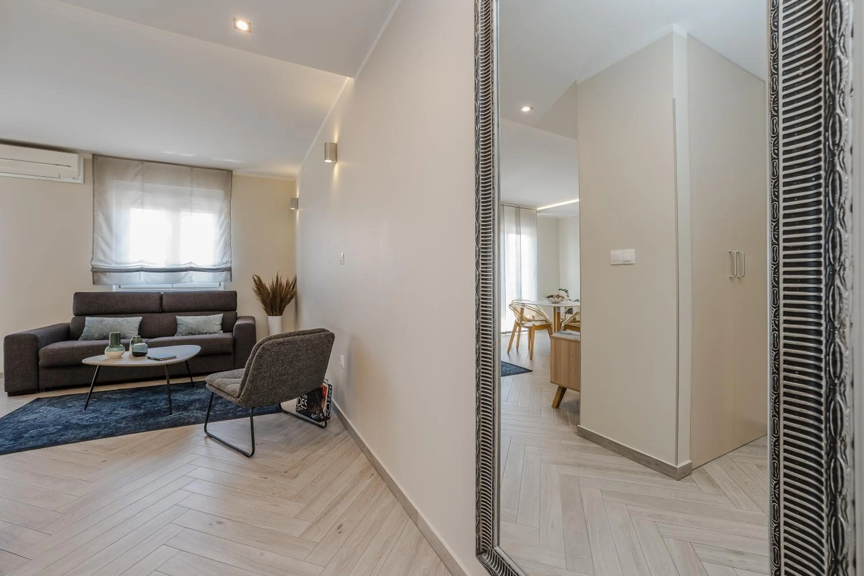 Living room in Villa Karla