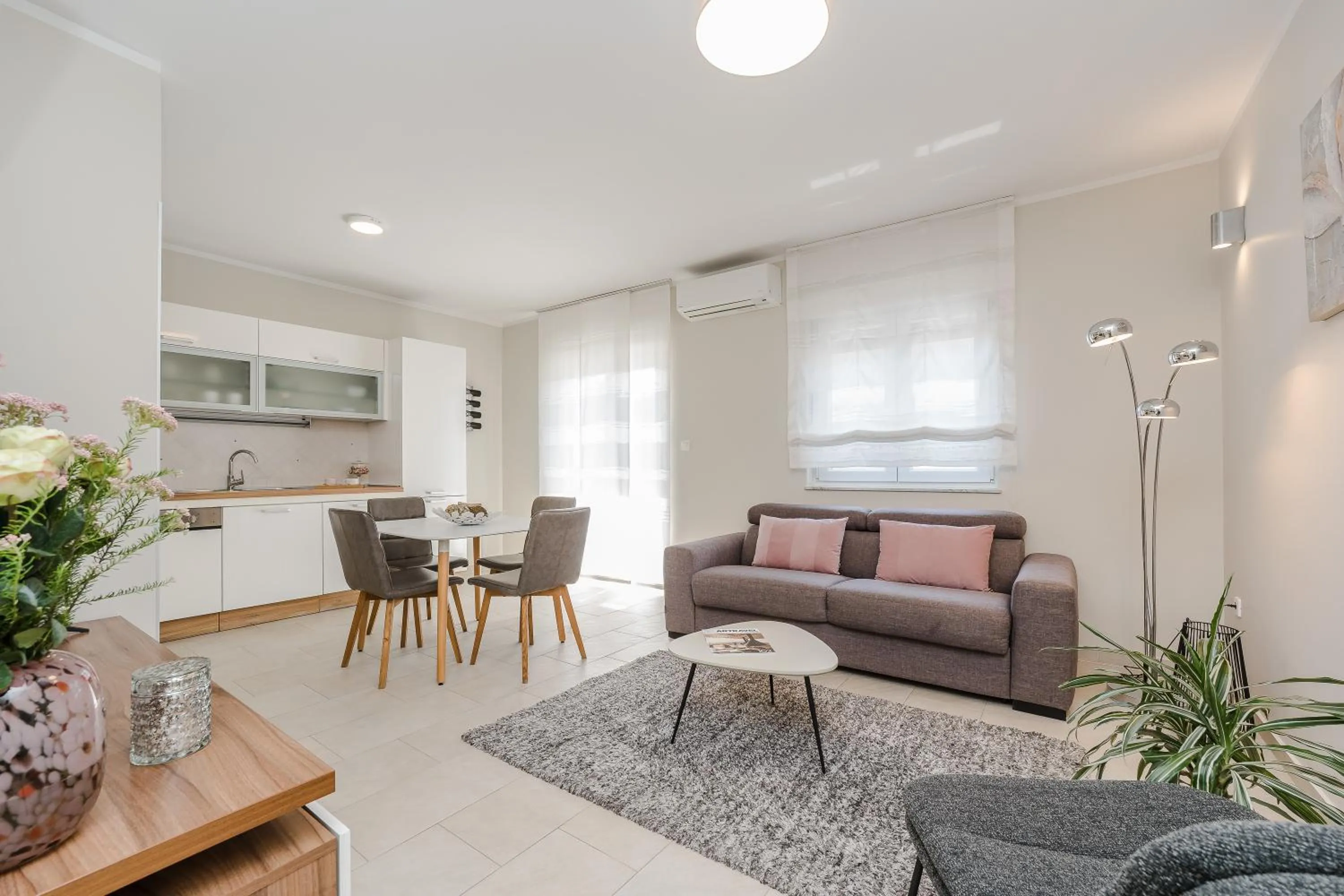 Living room in Villa Karla