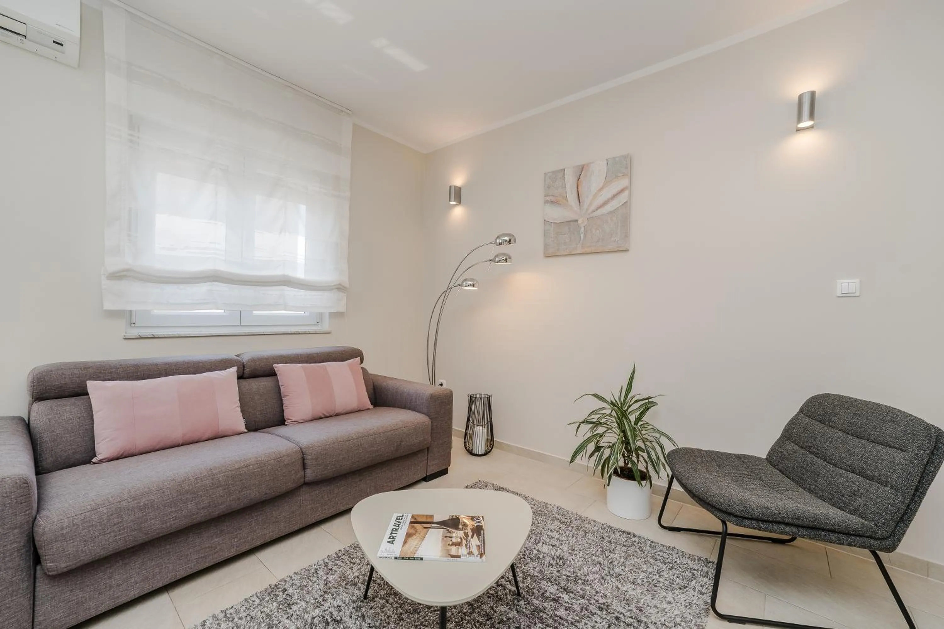 Living room in Villa Karla