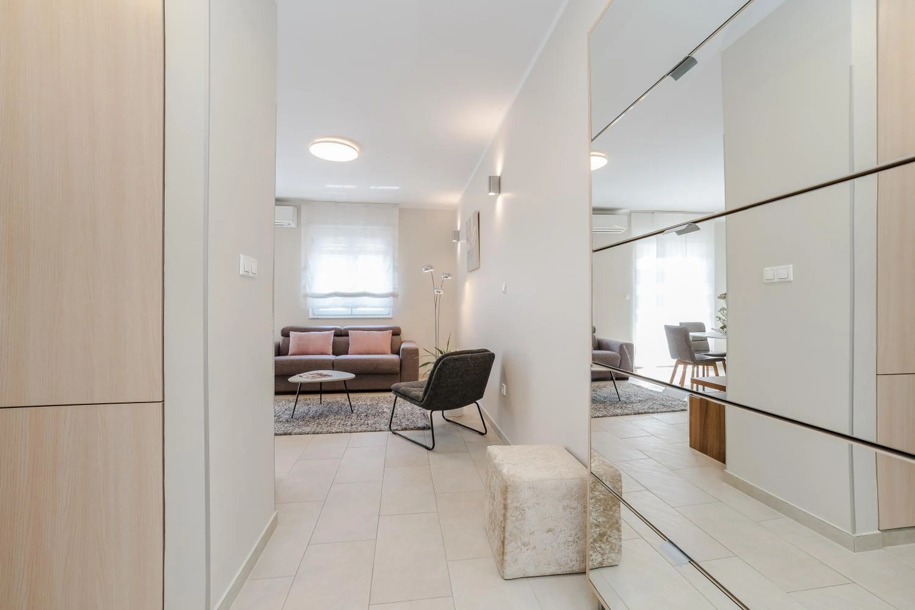 Living room in Villa Karla