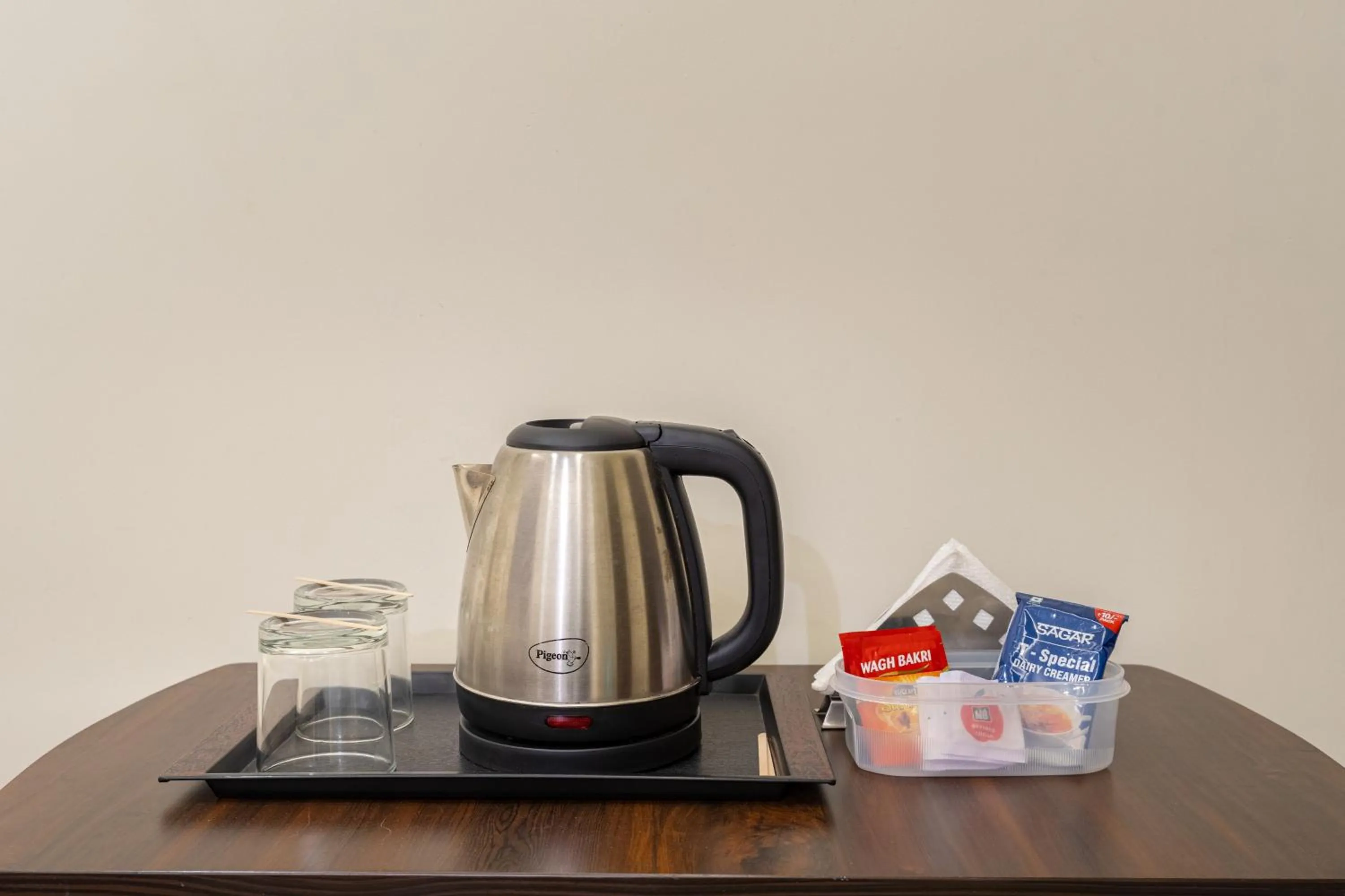 Coffee/tea facilities in Pondy Stay