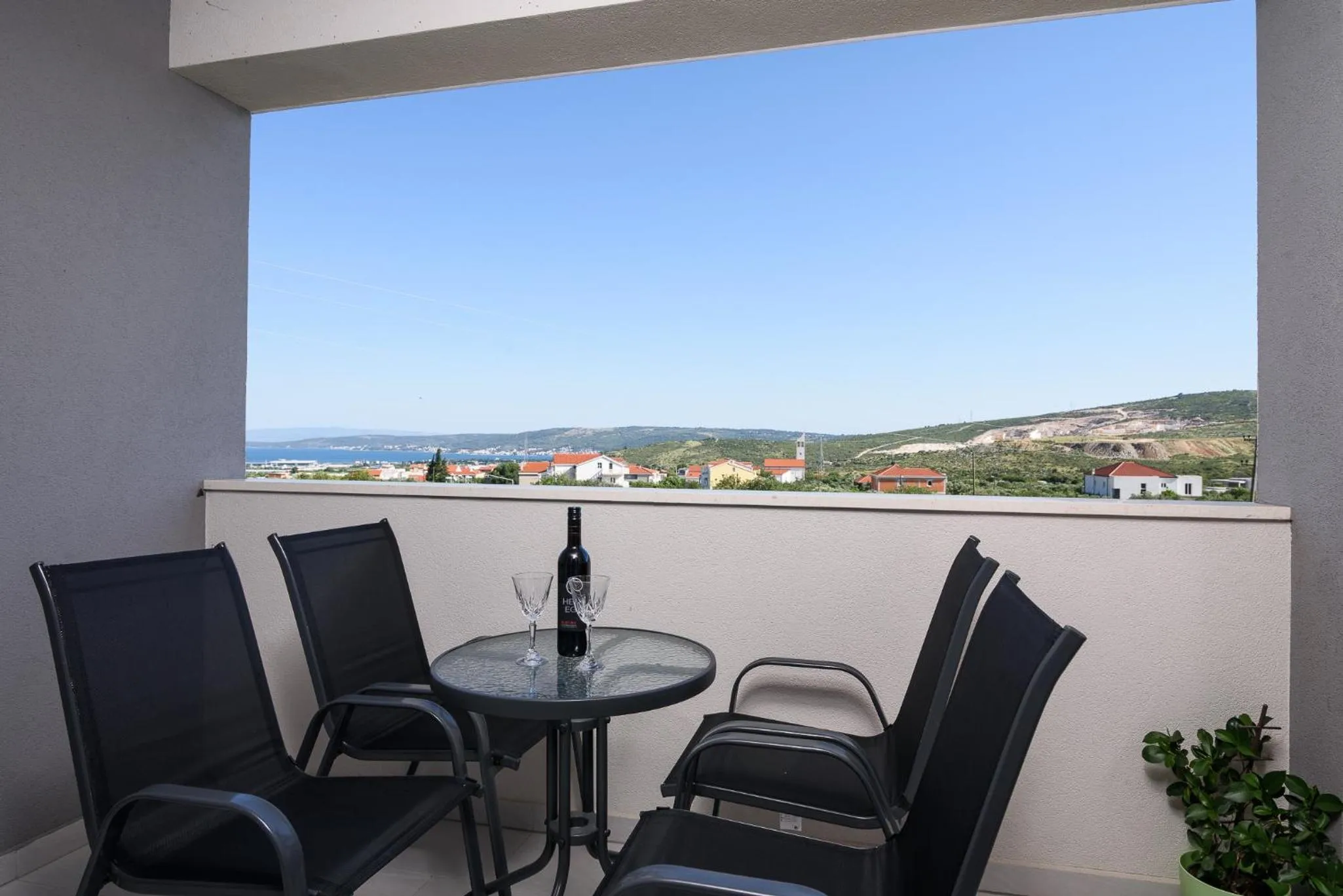 Balcony/Terrace in Apartman Franka
