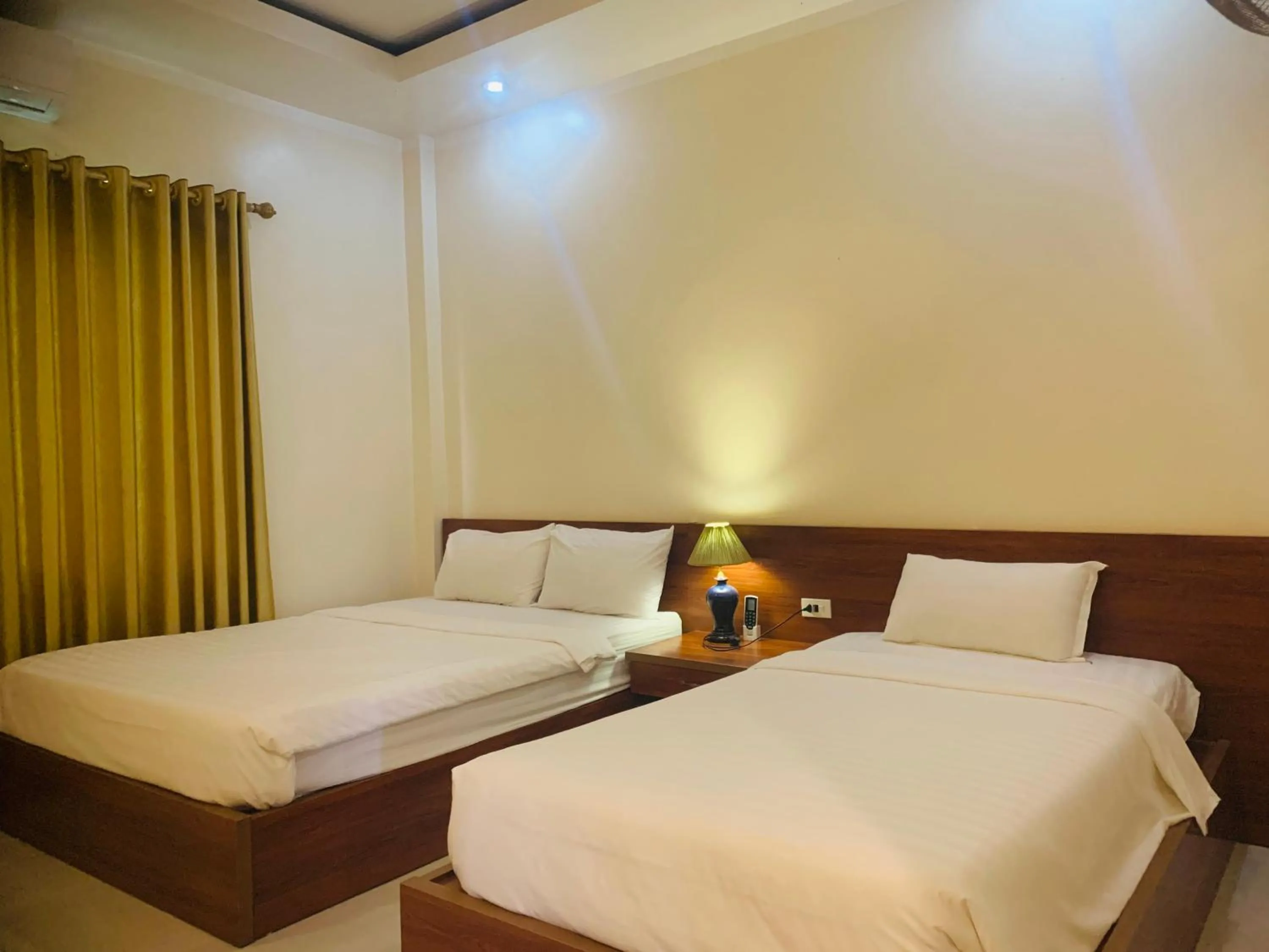 Bed in Garden Resort