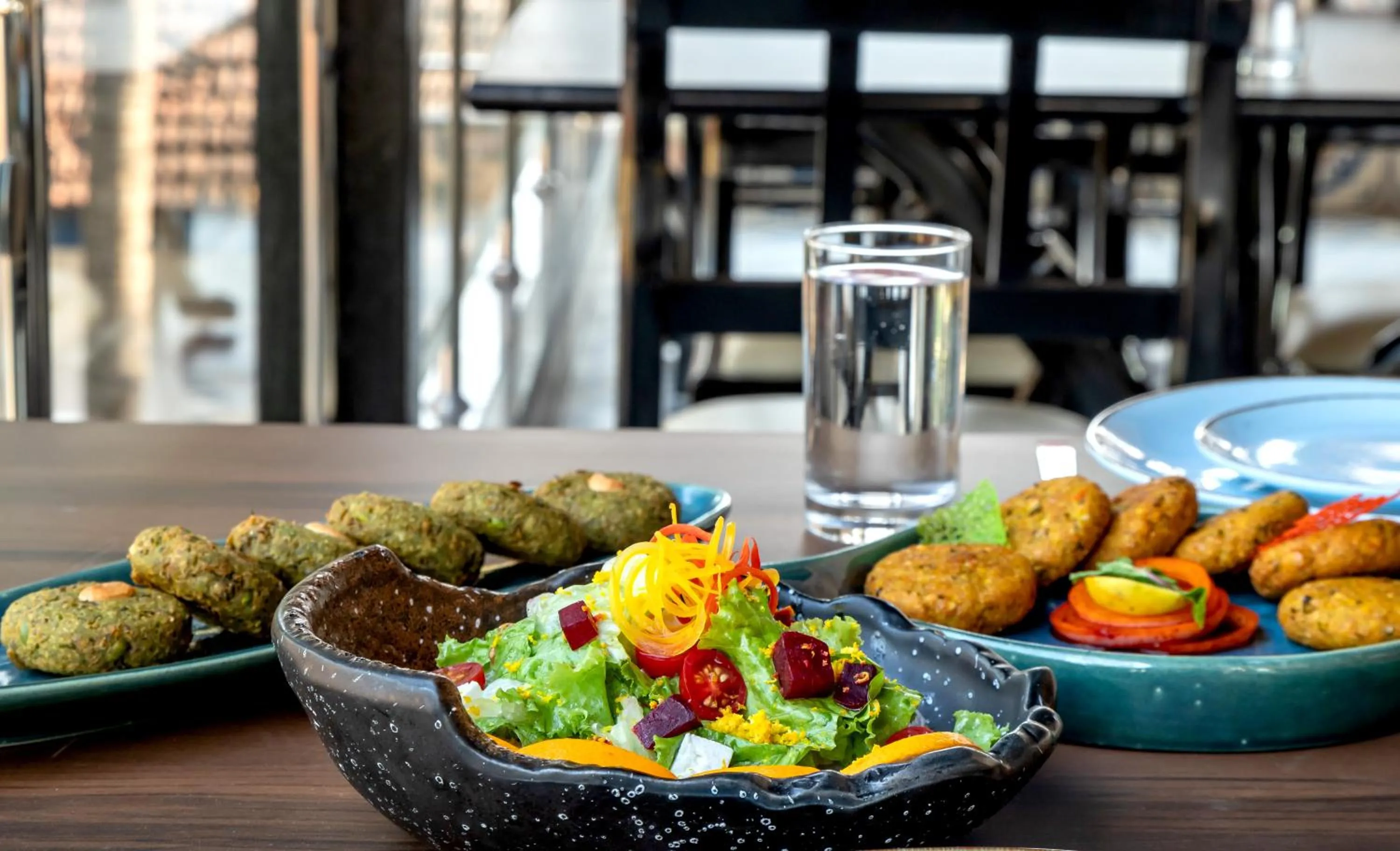 Food in La baga Beach Hotel