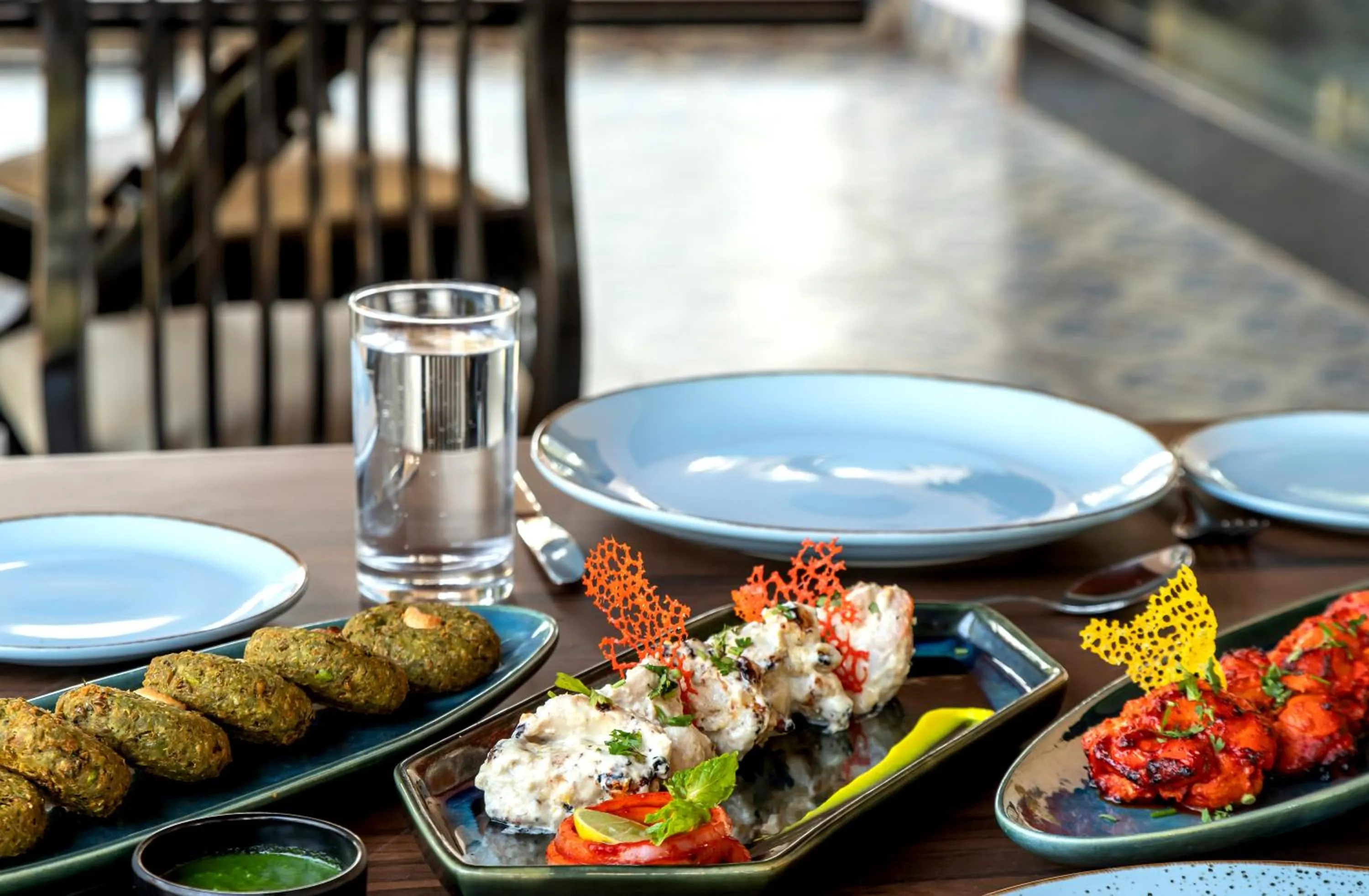 Food in La baga Beach Hotel