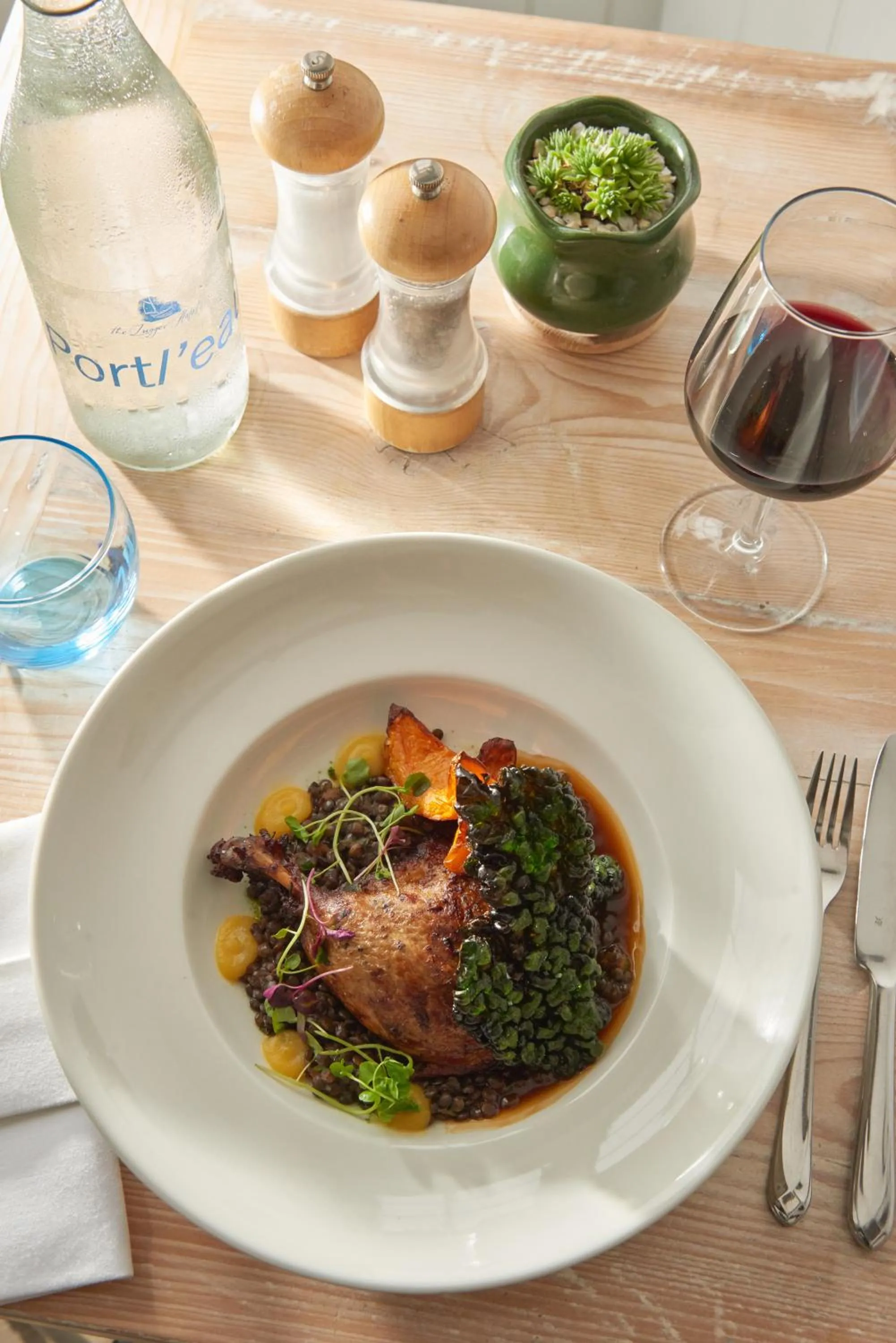 Restaurant/places to eat in Lugger Hotel ‘A Bespoke Hotel’