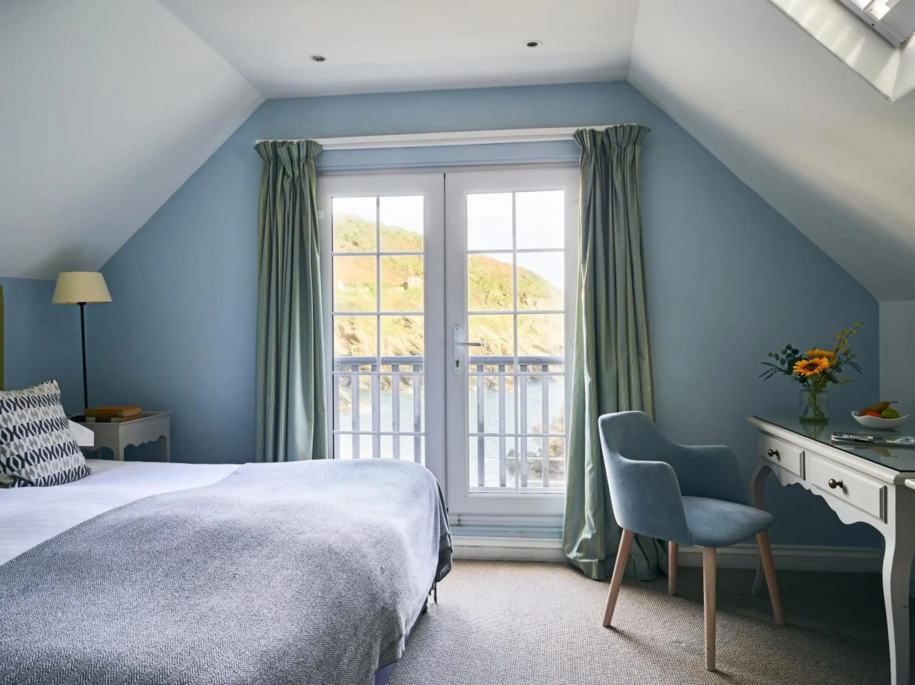 Bedroom, Bed in Lugger Hotel ‘A Bespoke Hotel’ Bedroom, Bed in Lugger Hotel ‘A Bespoke Hotel’