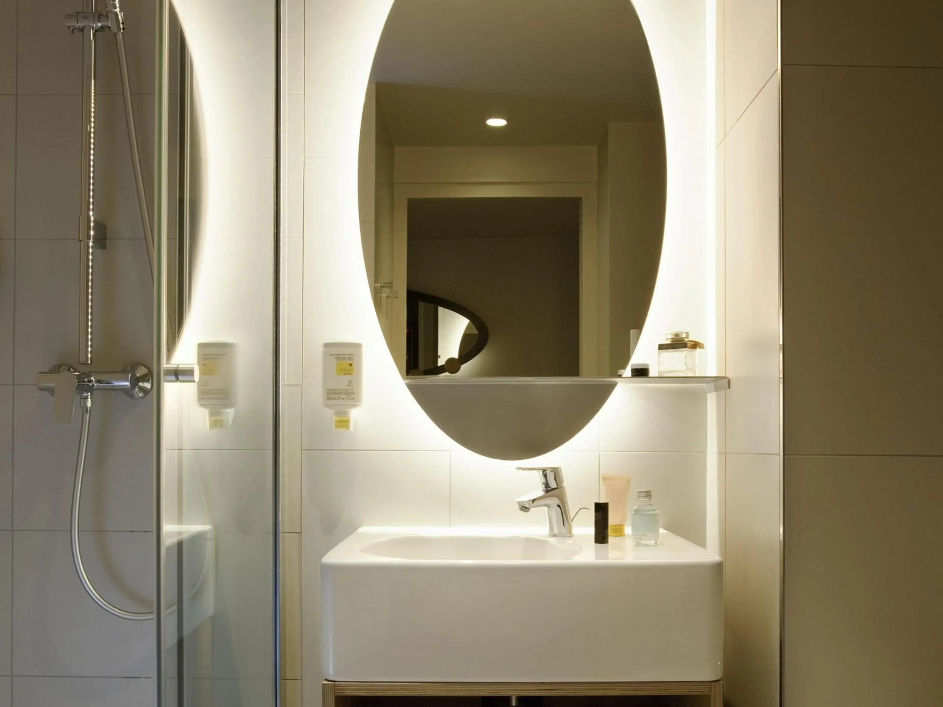 Bedroom in Aparthotel Adagio access München City Olympiapark Bedroom in Aparthotel Adagio access München City Olympiapark