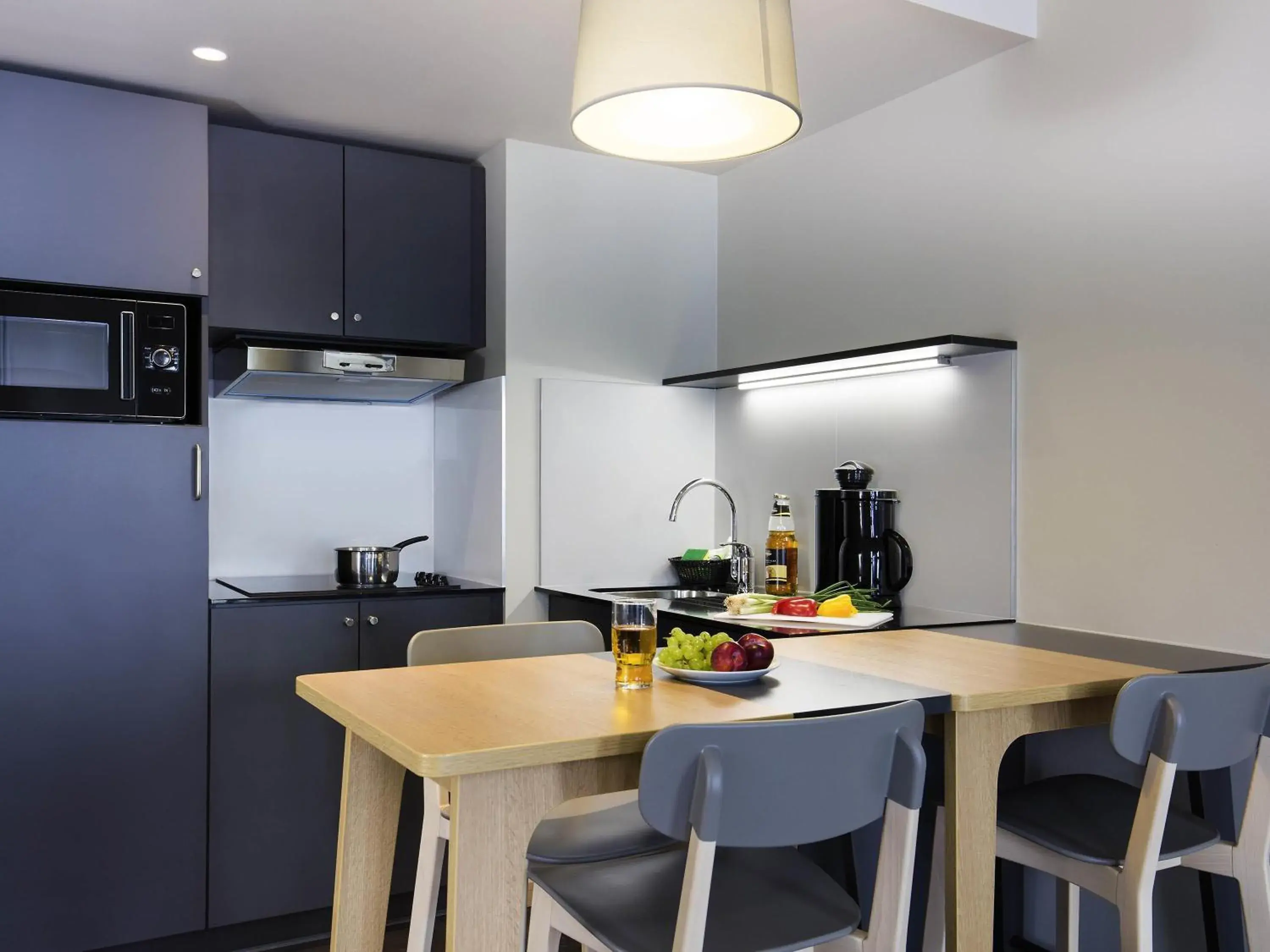 Bedroom in Aparthotel Adagio access München City Olympiapark Bedroom in Aparthotel Adagio access München City Olympiapark