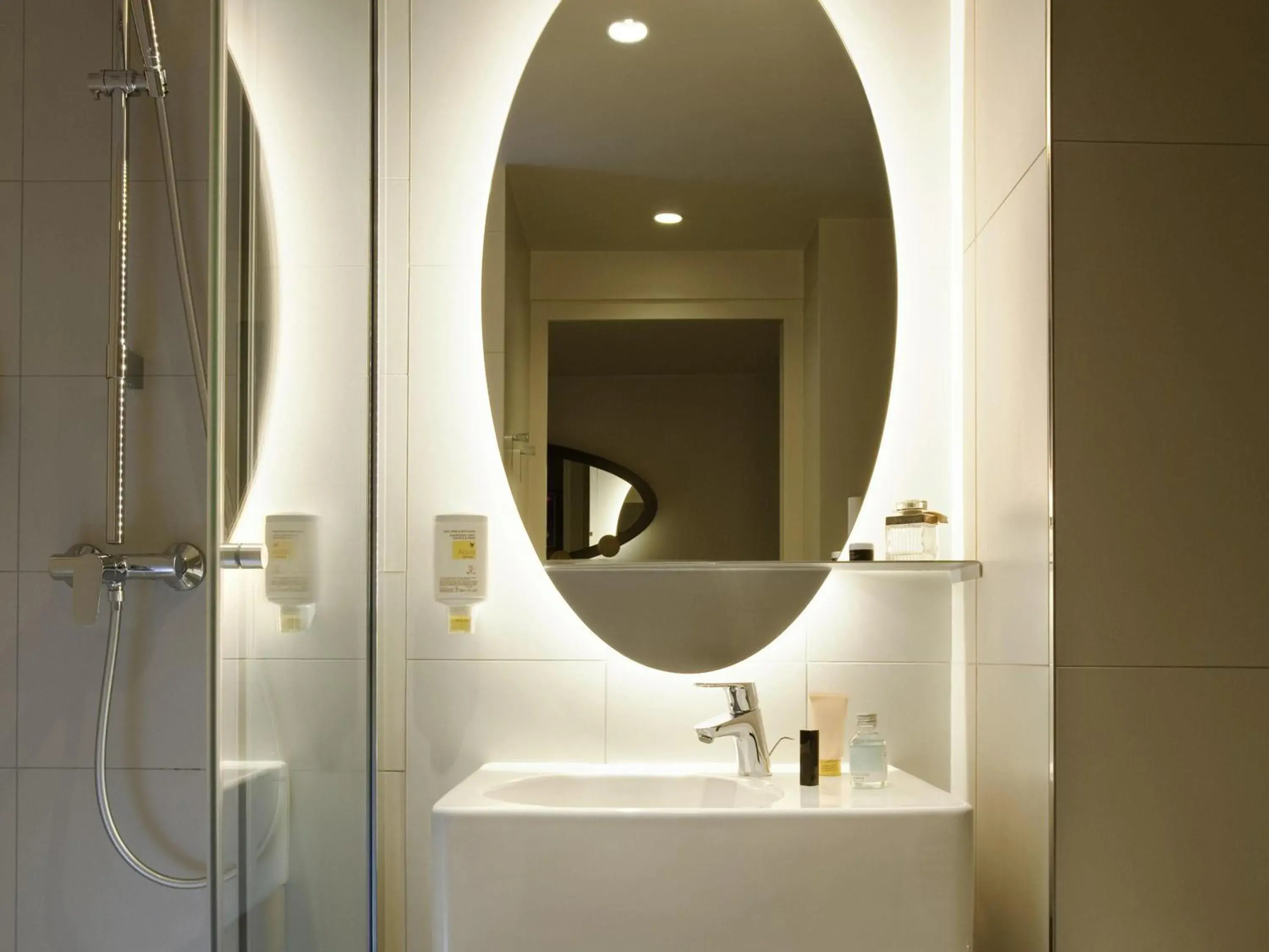 Bedroom in Aparthotel Adagio access München City Olympiapark Bedroom in Aparthotel Adagio access München City Olympiapark