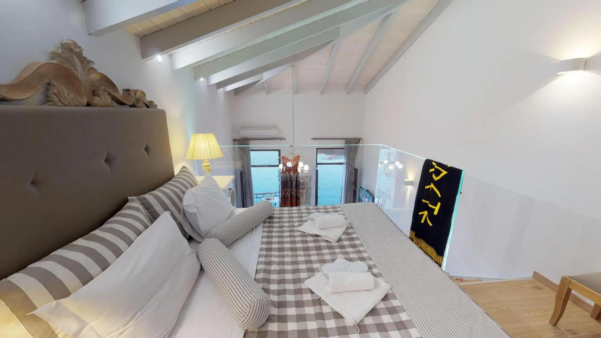 Photo of the whole room, Bed in Porto Enetiko Suites