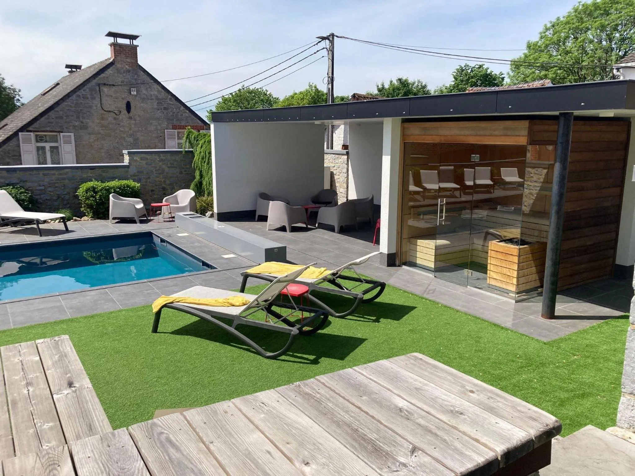 Garden in Le Presbytère de Sautour