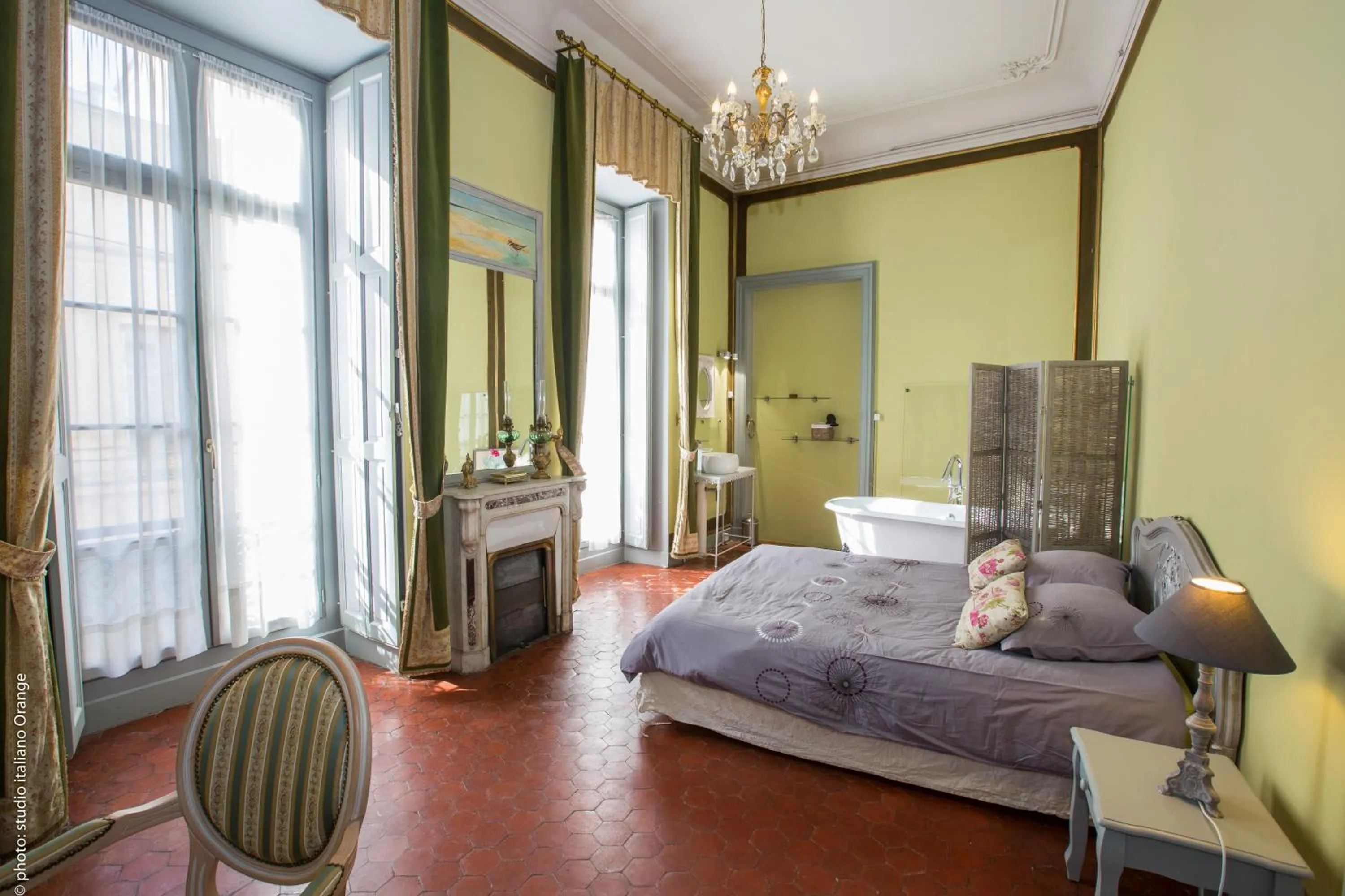 Bed in La Petite Saunerie