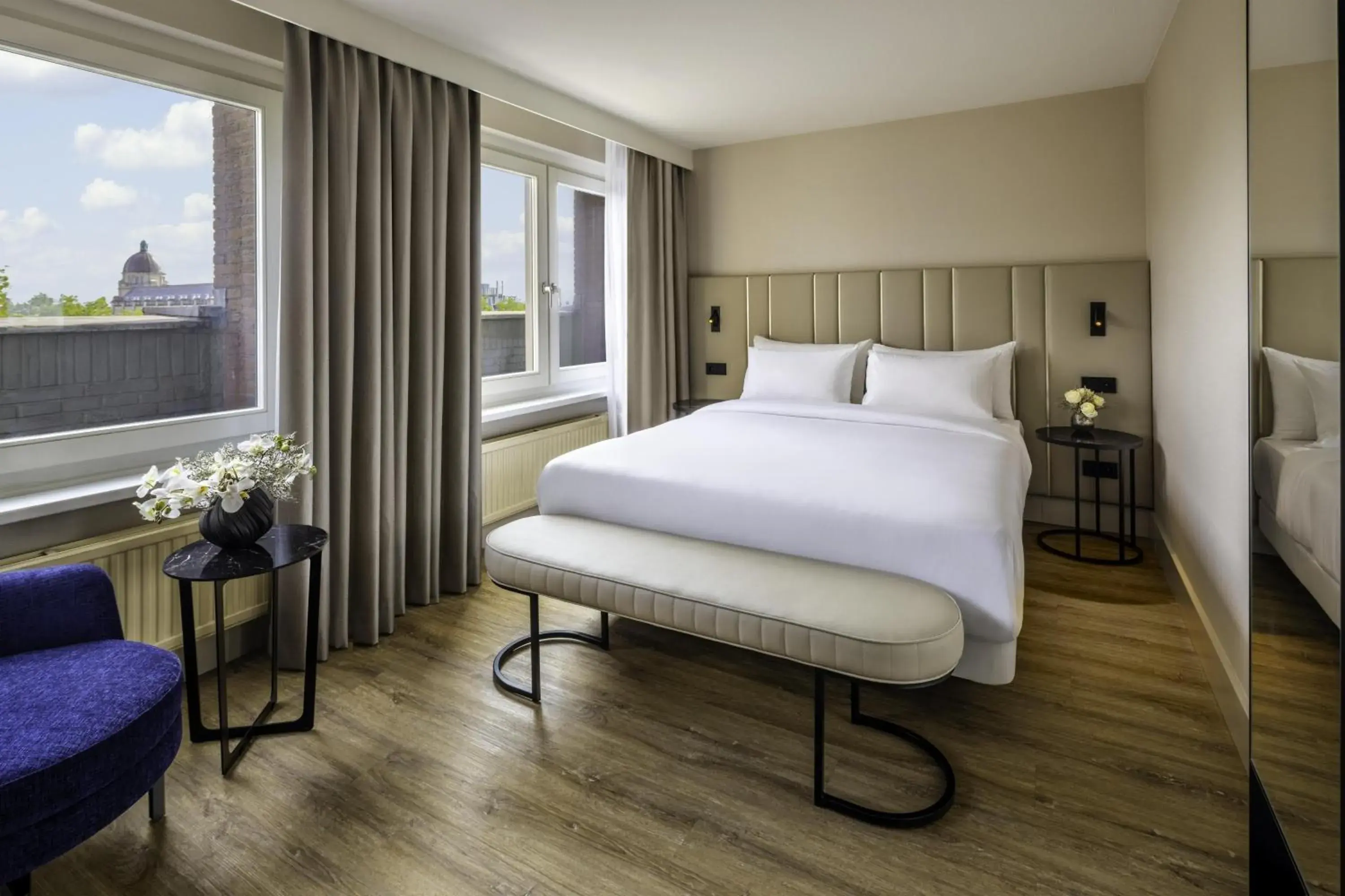 Bedroom, Bed in NH Amsterdam Leidseplein Bedroom, Bed in NH Amsterdam Leidseplein