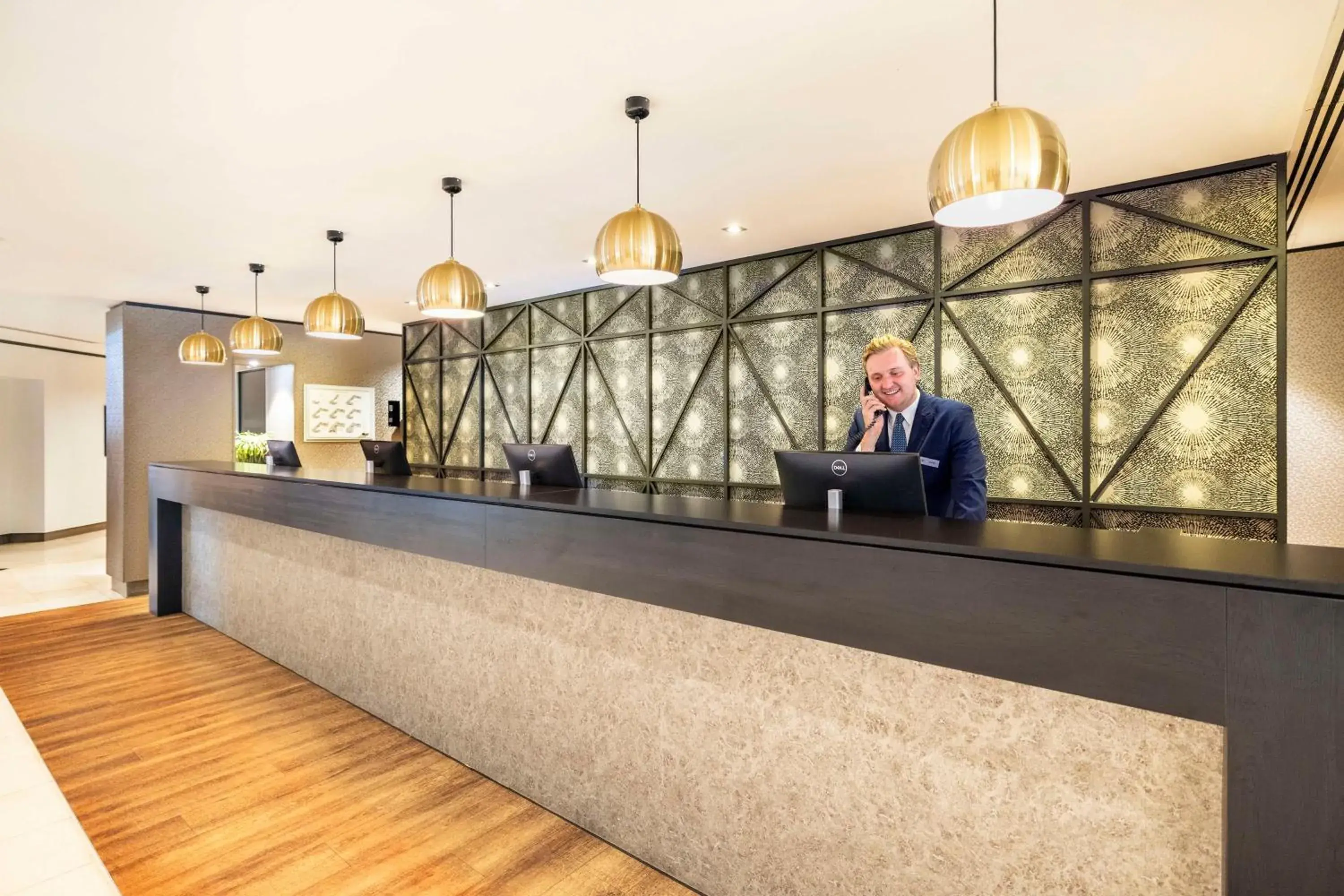 Lobby or reception in NH Amsterdam Leidseplein Lobby or reception in NH Amsterdam Leidseplein