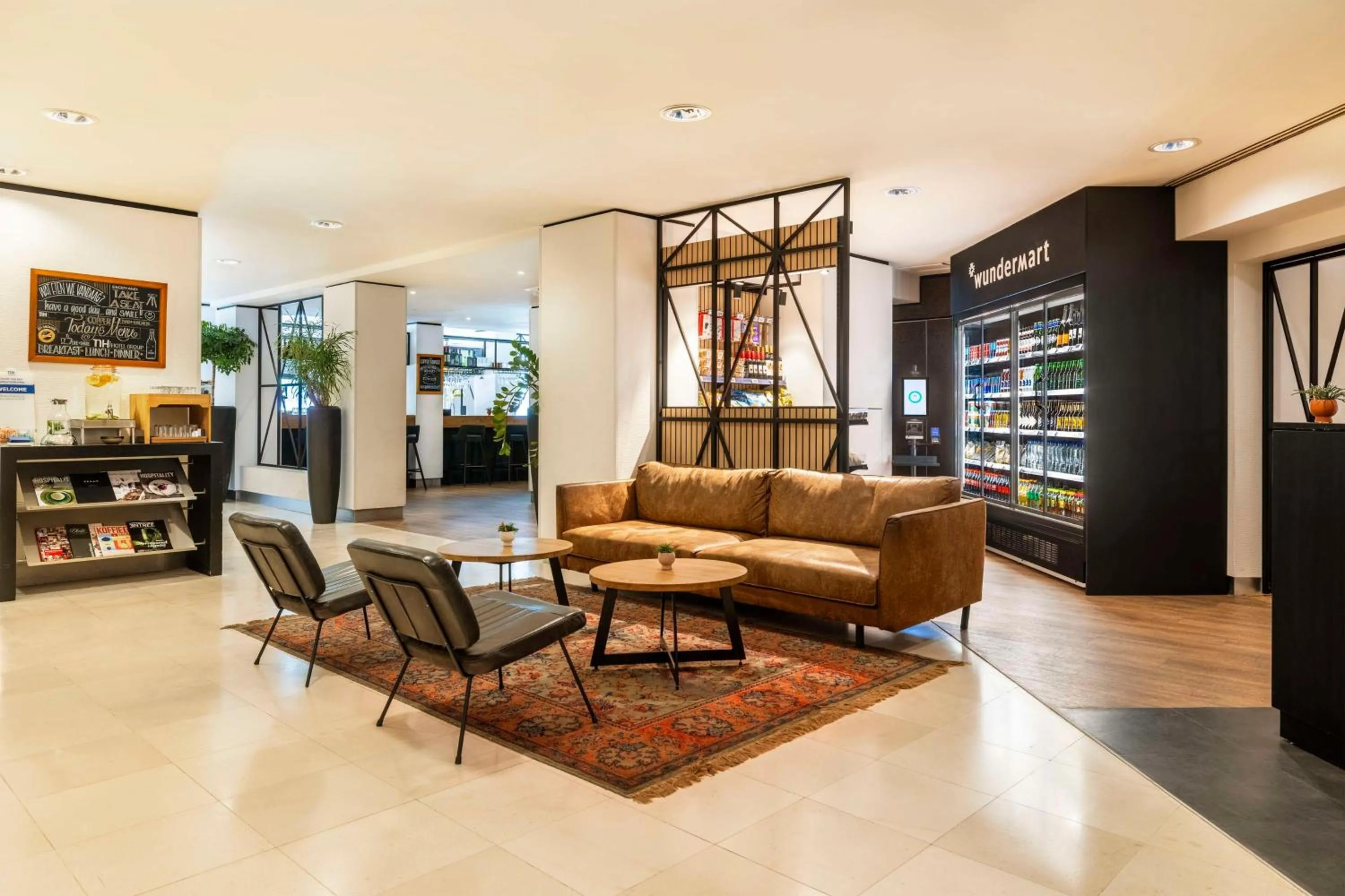 Lobby or reception in NH Amsterdam Leidseplein